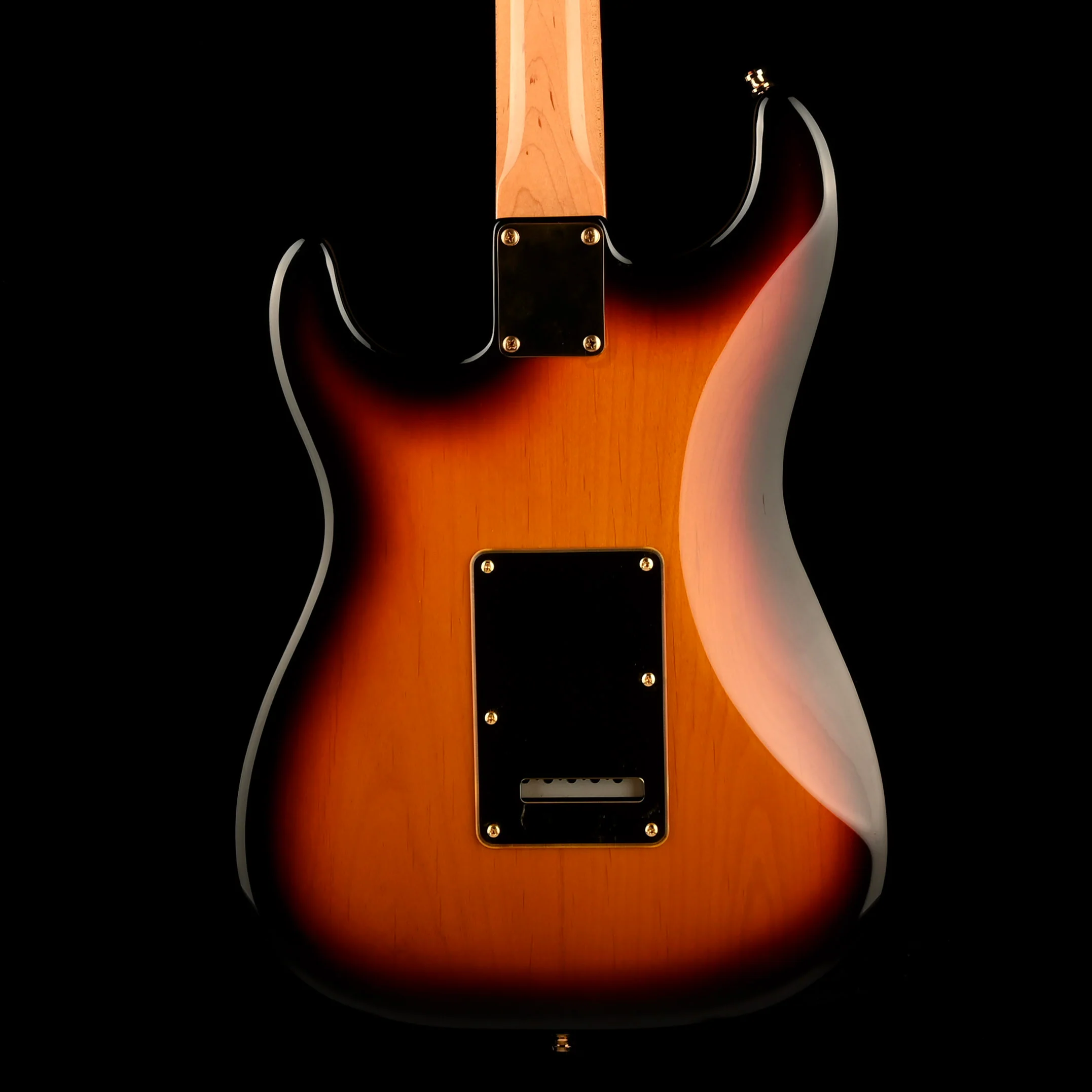 Pre Owned 2005 Fender Stevie Ray Vaughn Stratocaster Sunburst Modified With OHSC - Image 9