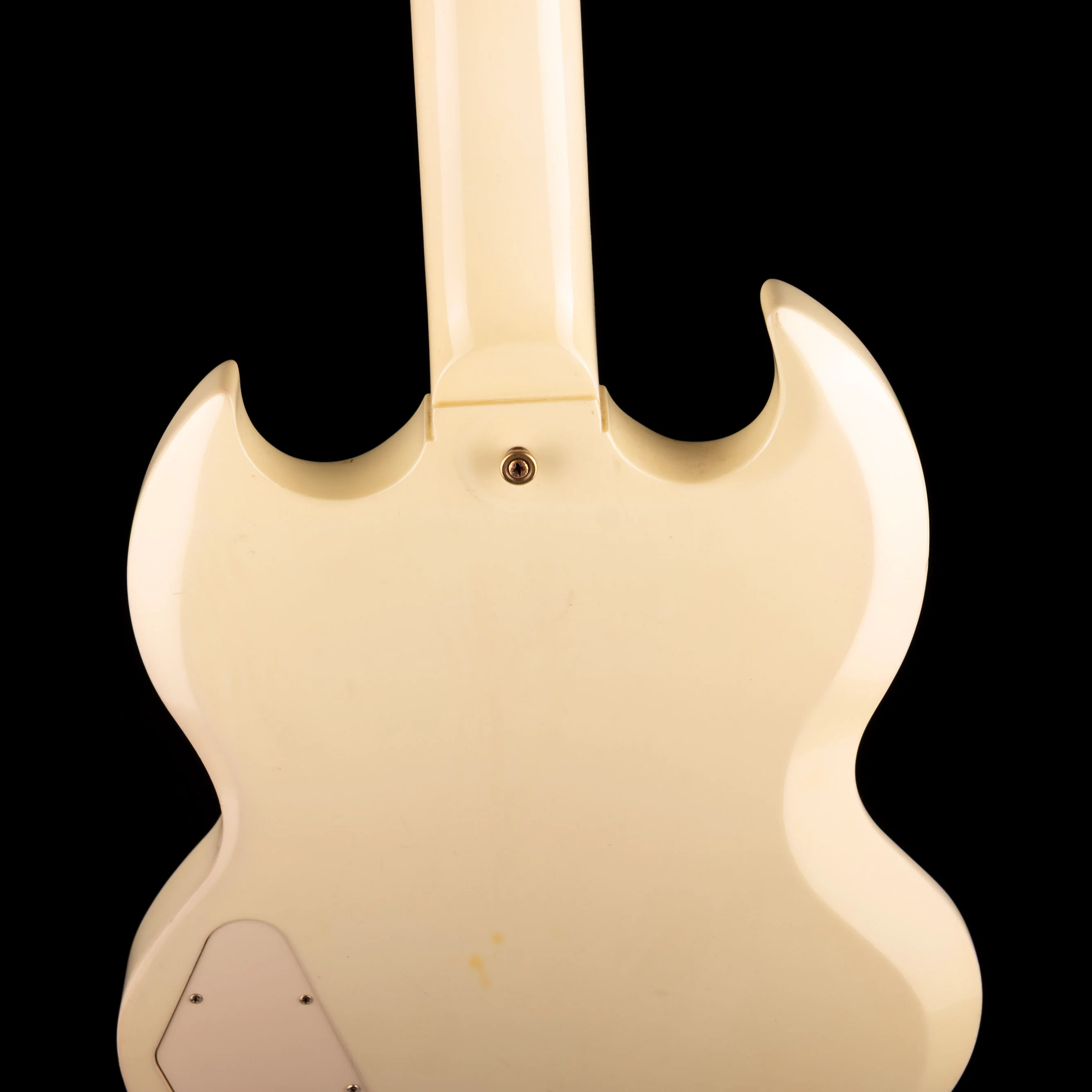Pre Owned 2005 Gibson 1961 3-Pickup Les Paul Custom Classic White With OHSC - Image 10