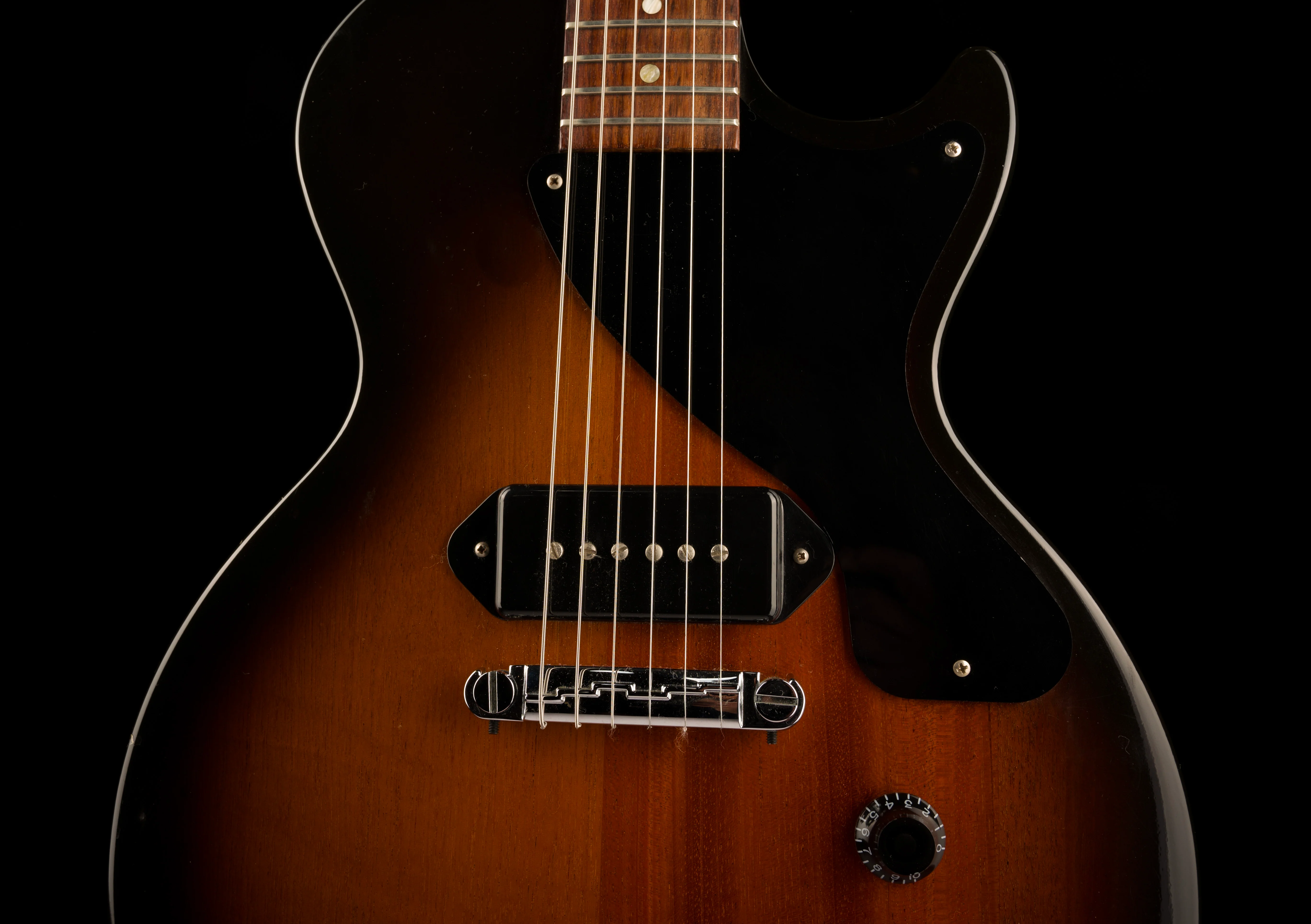 Pre Owned 2005 Gibson Les Paul Junior Tobacco Sunburst With Gig Bag - Image 6