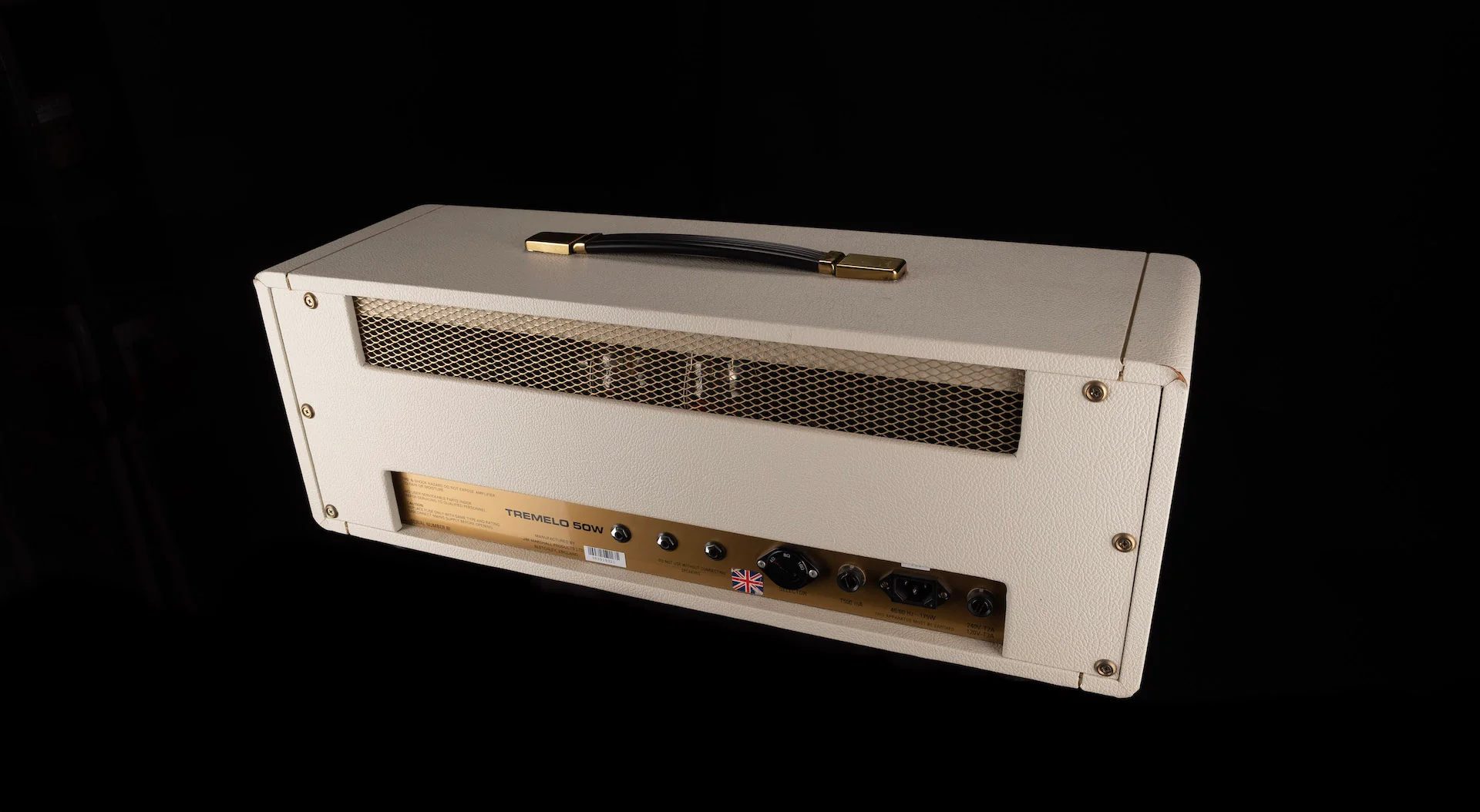 Pre Owned Marshall Kit Model 1962 50w Tremolo Hand-Wired Head - Image 12