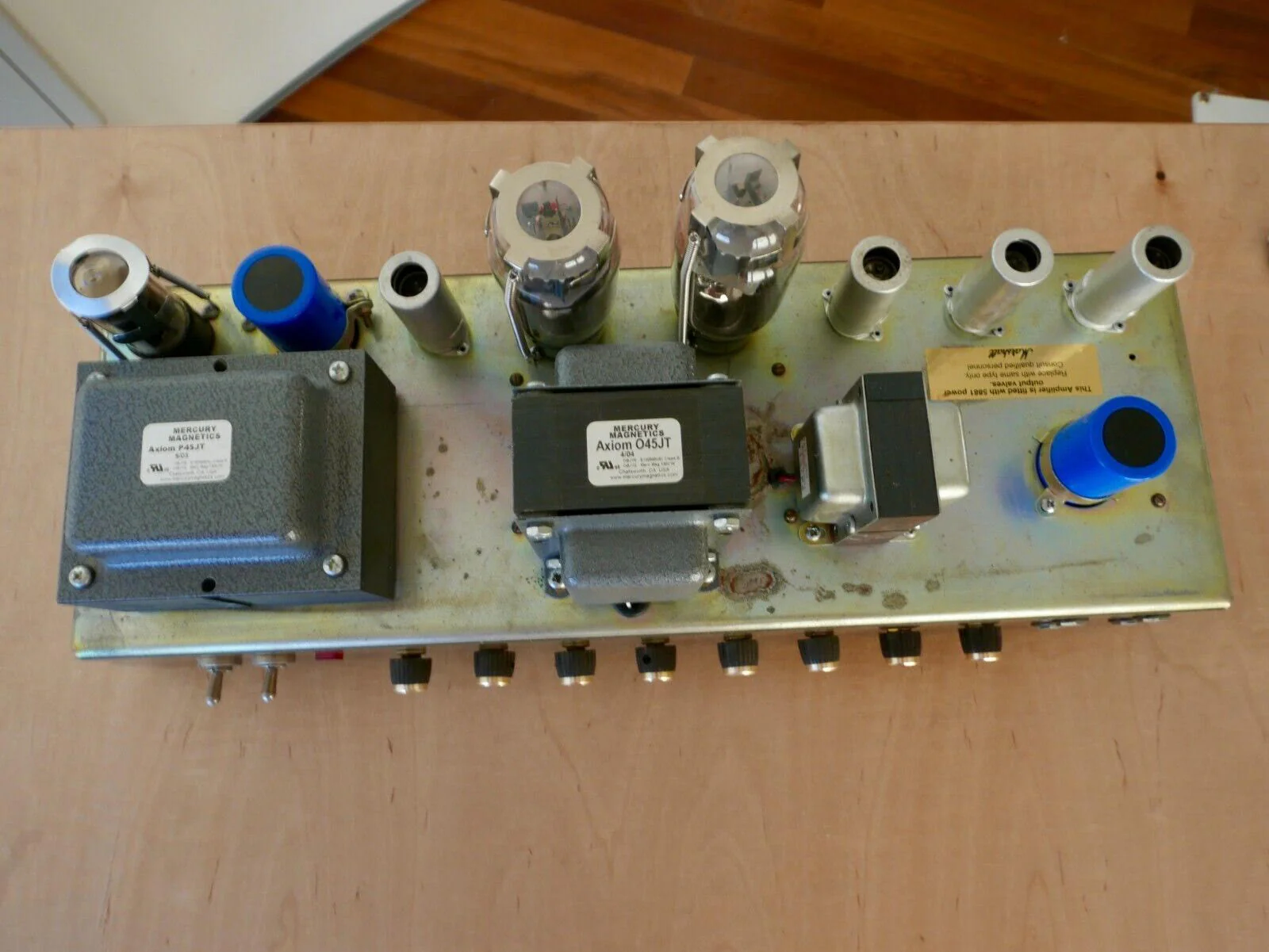Pre Owned Marshall Kit Model 1962 50w Tremolo Hand-Wired Head - Image 17