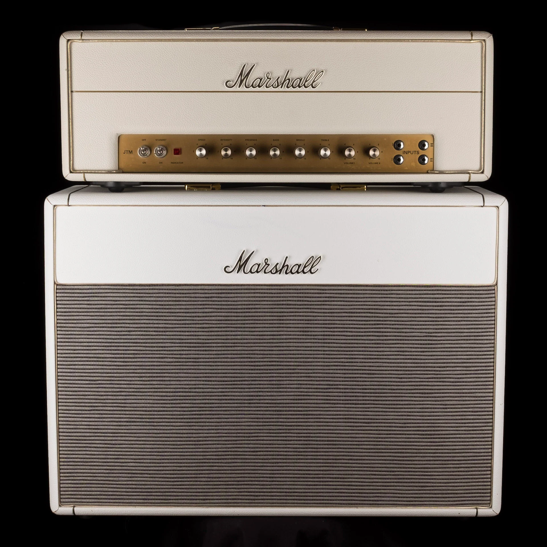 Pre Owned Marshall Kit Model 1962 50w Tremolo Hand-Wired Head - Image 2