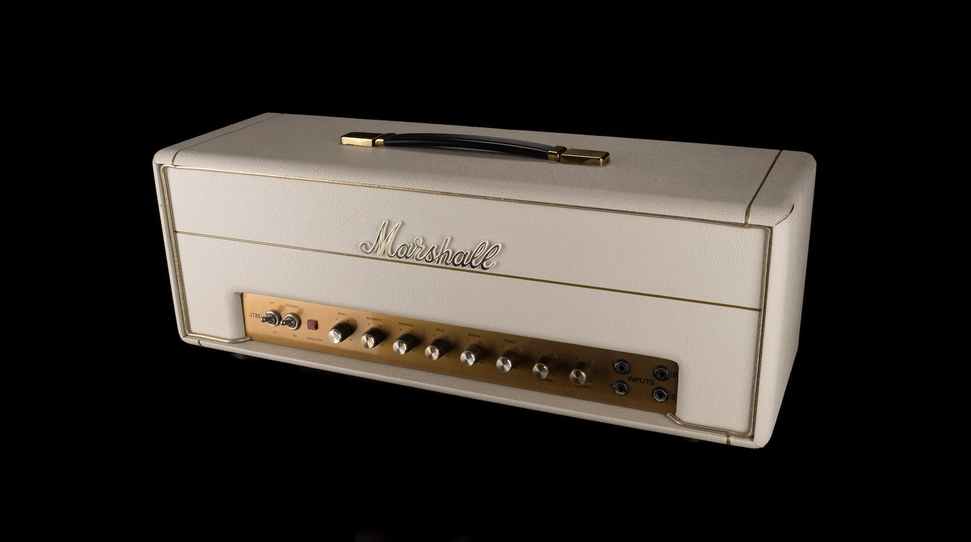 Pre Owned Marshall Kit Model 1962 50w Tremolo Hand-Wired Head - Image 3