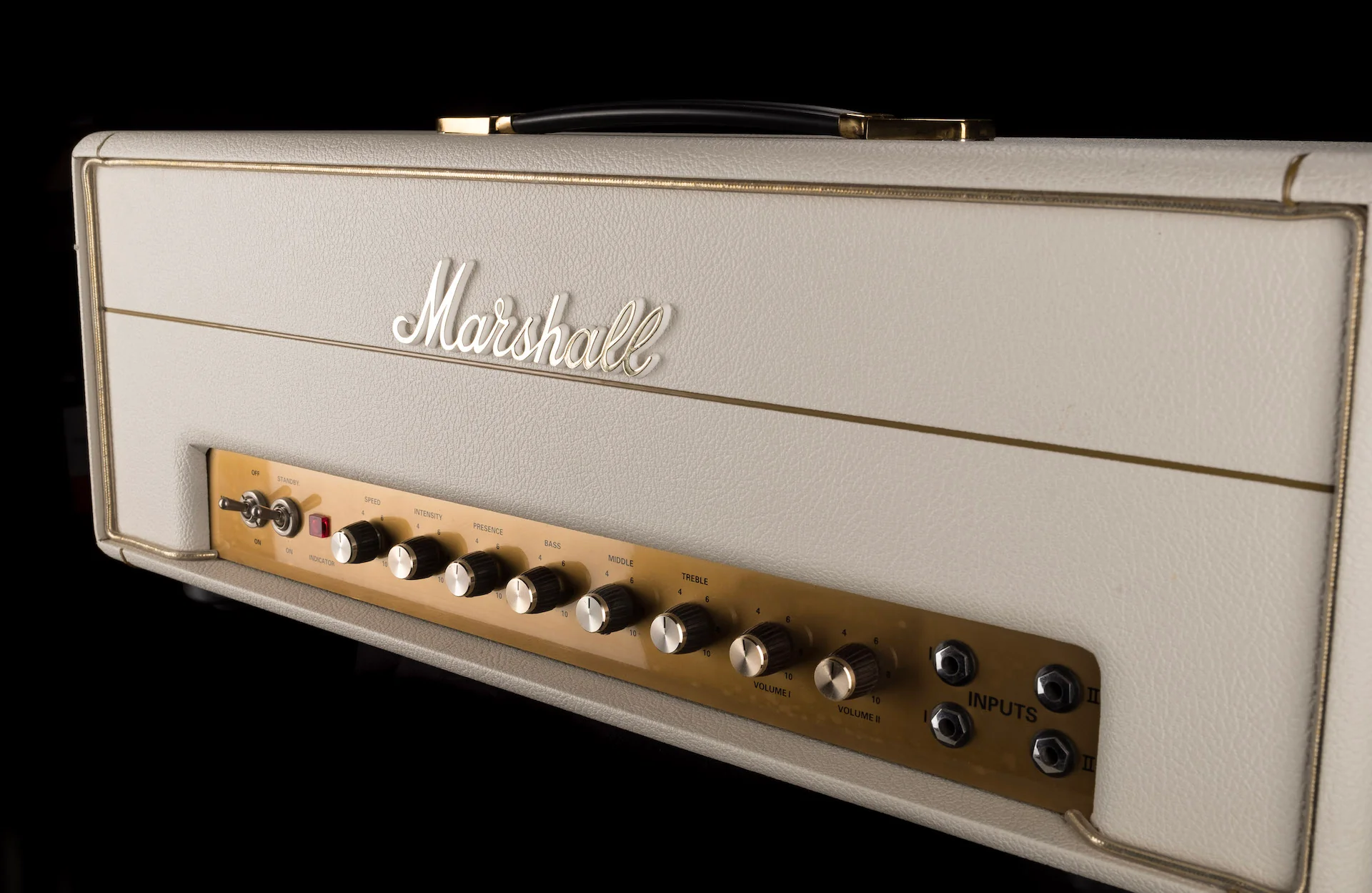 Pre Owned Marshall Kit Model 1962 50w Tremolo Hand-Wired Head - Image 4