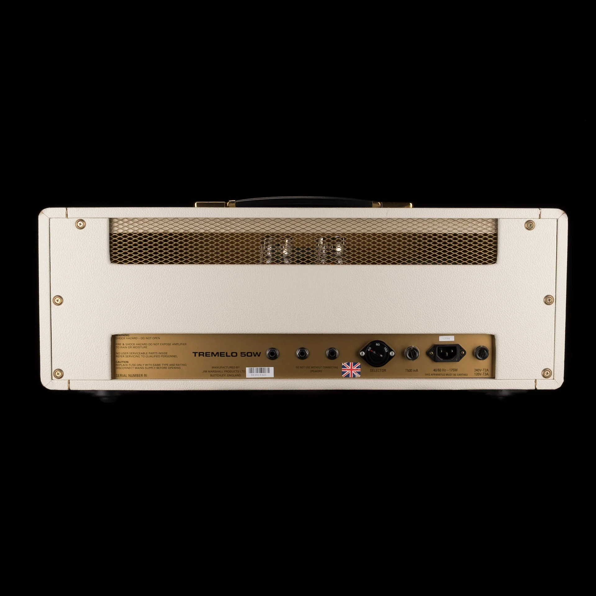 Pre Owned Marshall Kit Model 1962 50w Tremolo Hand-Wired Head - Image 9