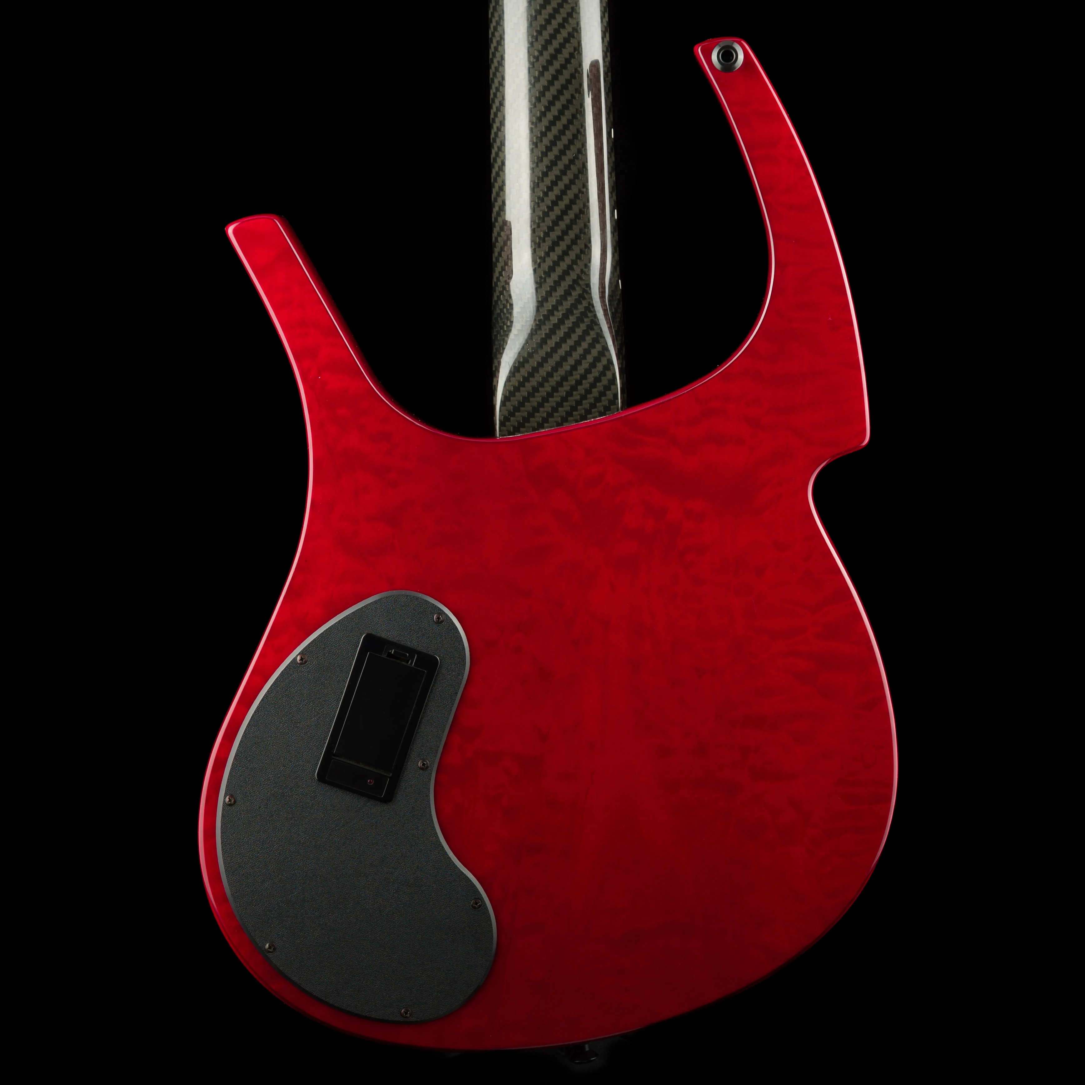 Pre Owned 2005 Parker Fly Bass 5-String Transparent Red With Gig Bag - Image 7