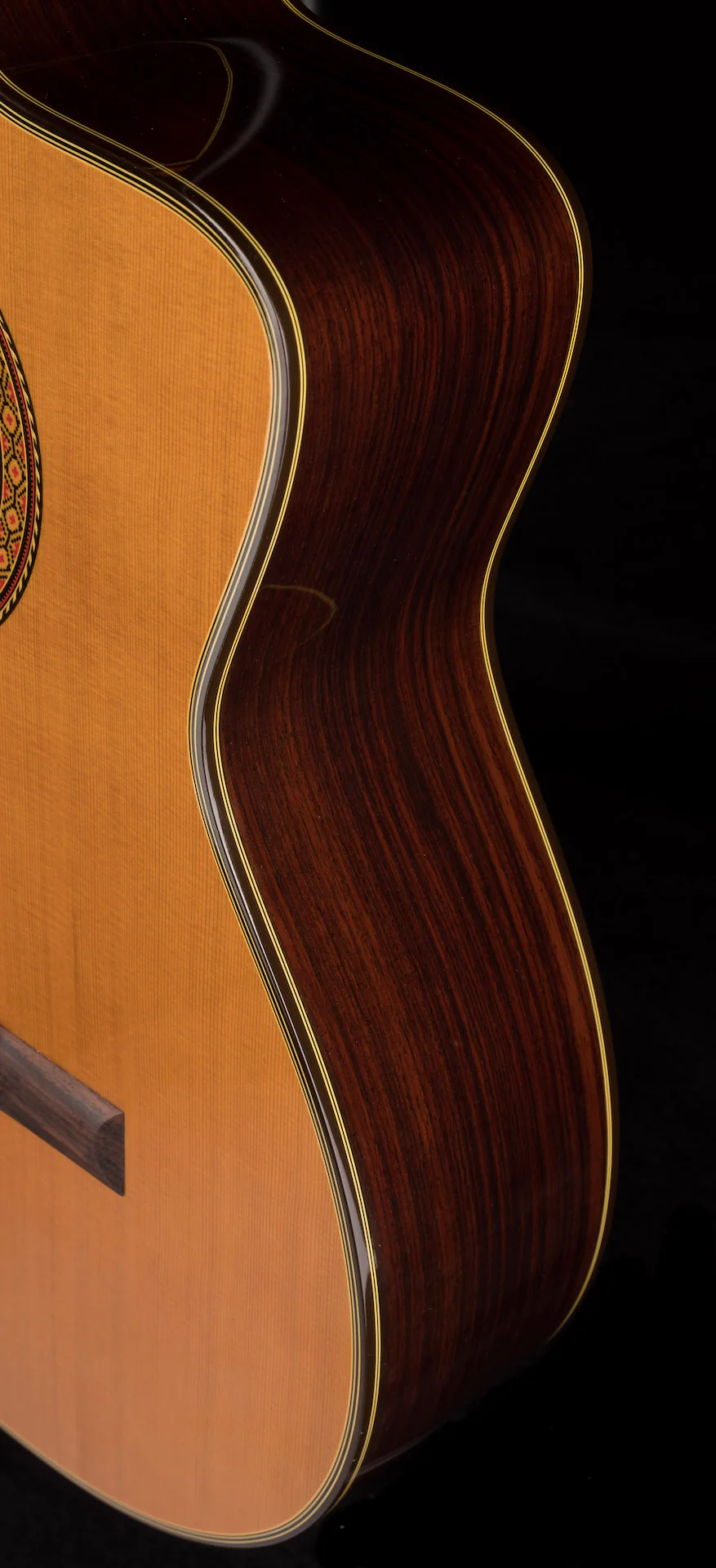 Pre Owned 2005 Takamine EC132SC Nylon Acoustic Guitar With HSC - Image 11