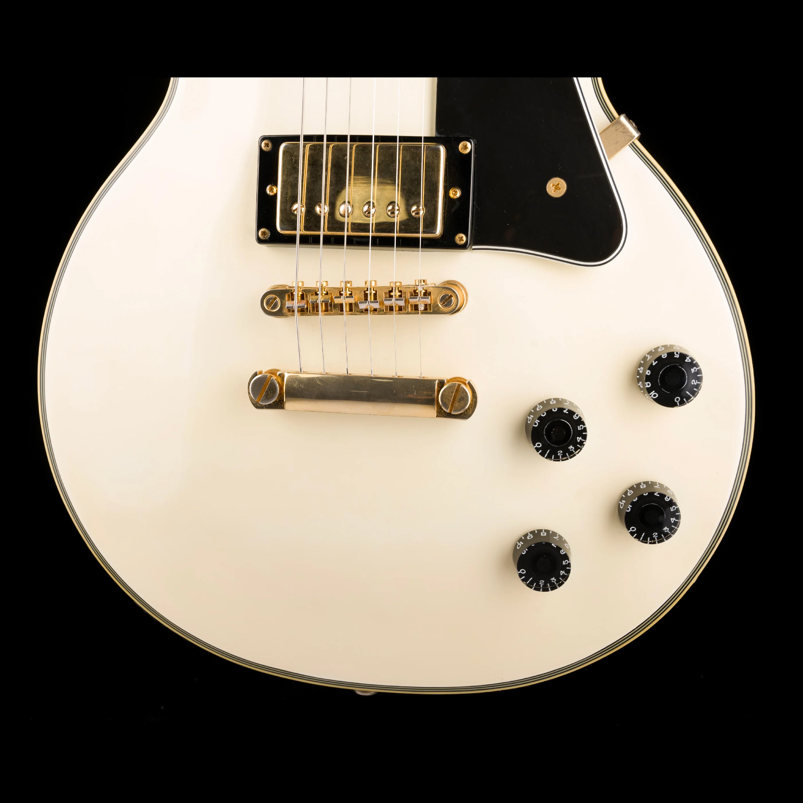 Pre Owned 2006 Epiphone Les Paul Custom Alpine White - Image 10