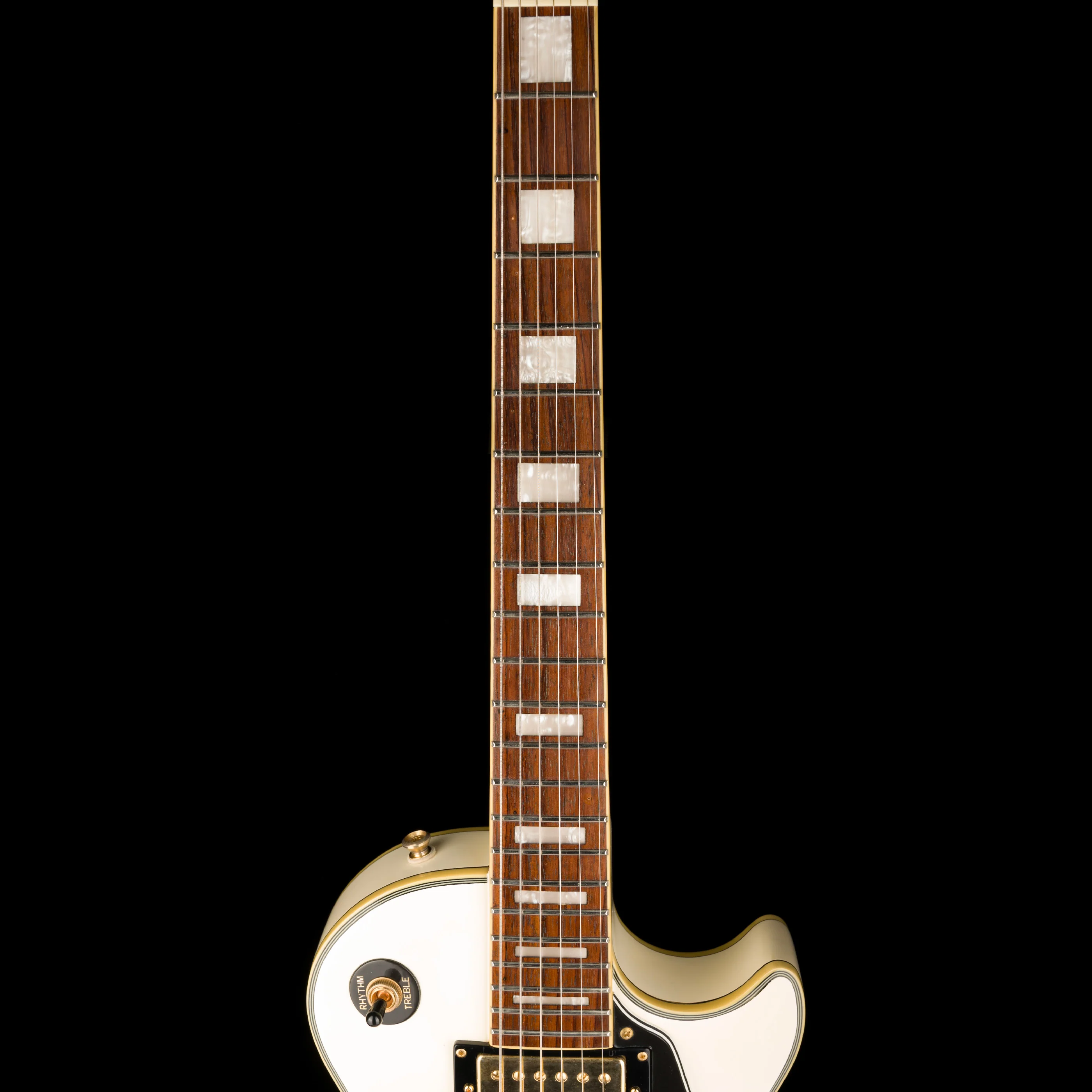 Pre Owned 2006 Epiphone Les Paul Custom Alpine White - Image 5