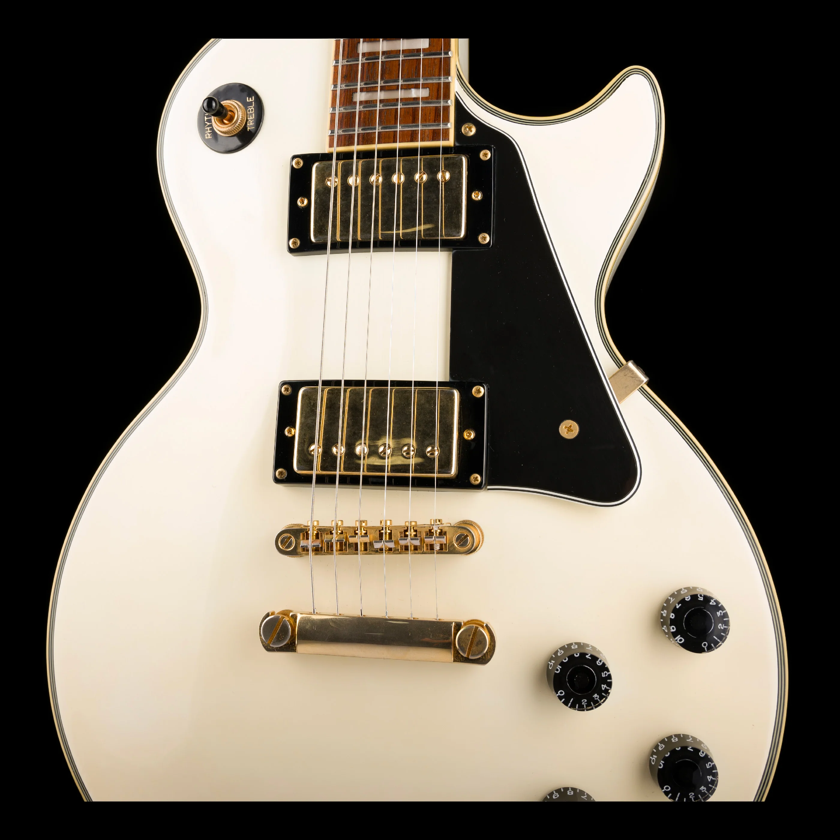 Pre Owned 2006 Epiphone Les Paul Custom Alpine White - Image 7