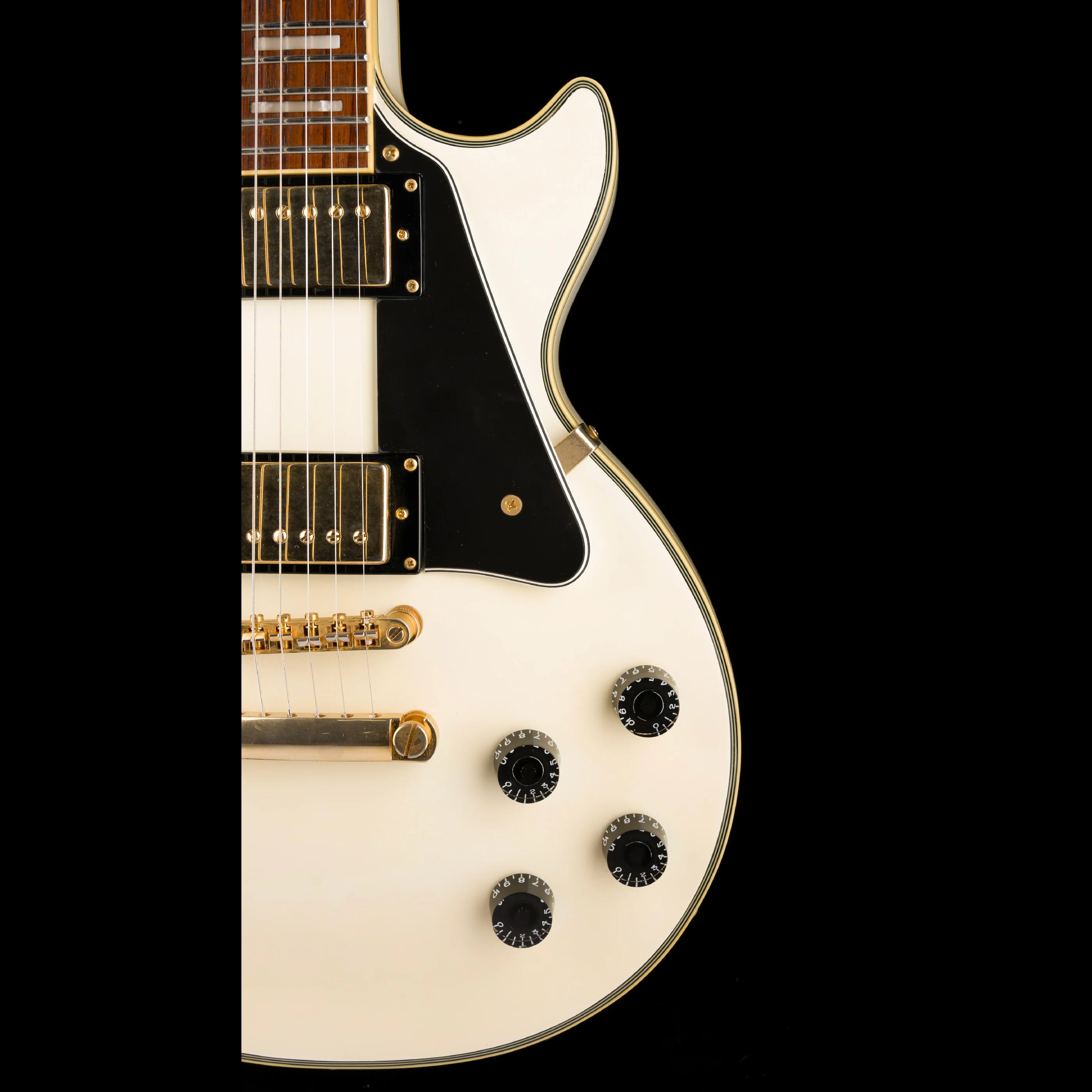 Pre Owned 2006 Epiphone Les Paul Custom Alpine White - Image 9