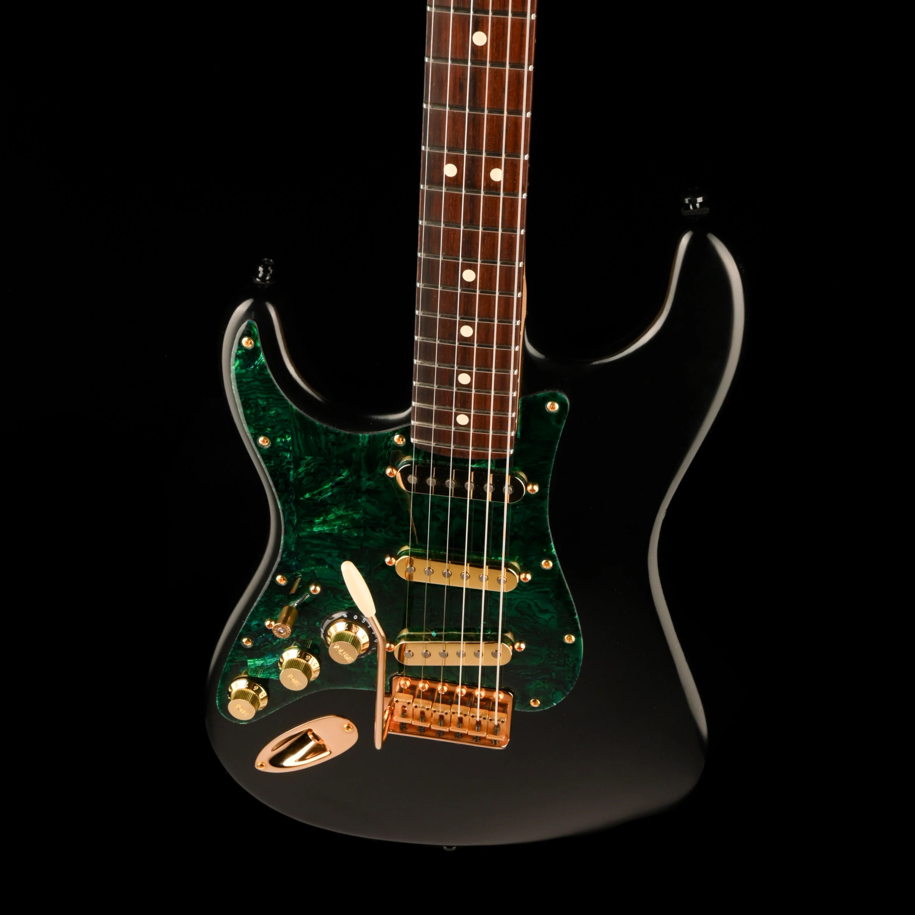 Used 2006 Fender Left-Handed Highway 1 Stratocaster Satin Black With Gig Bag - Image 3