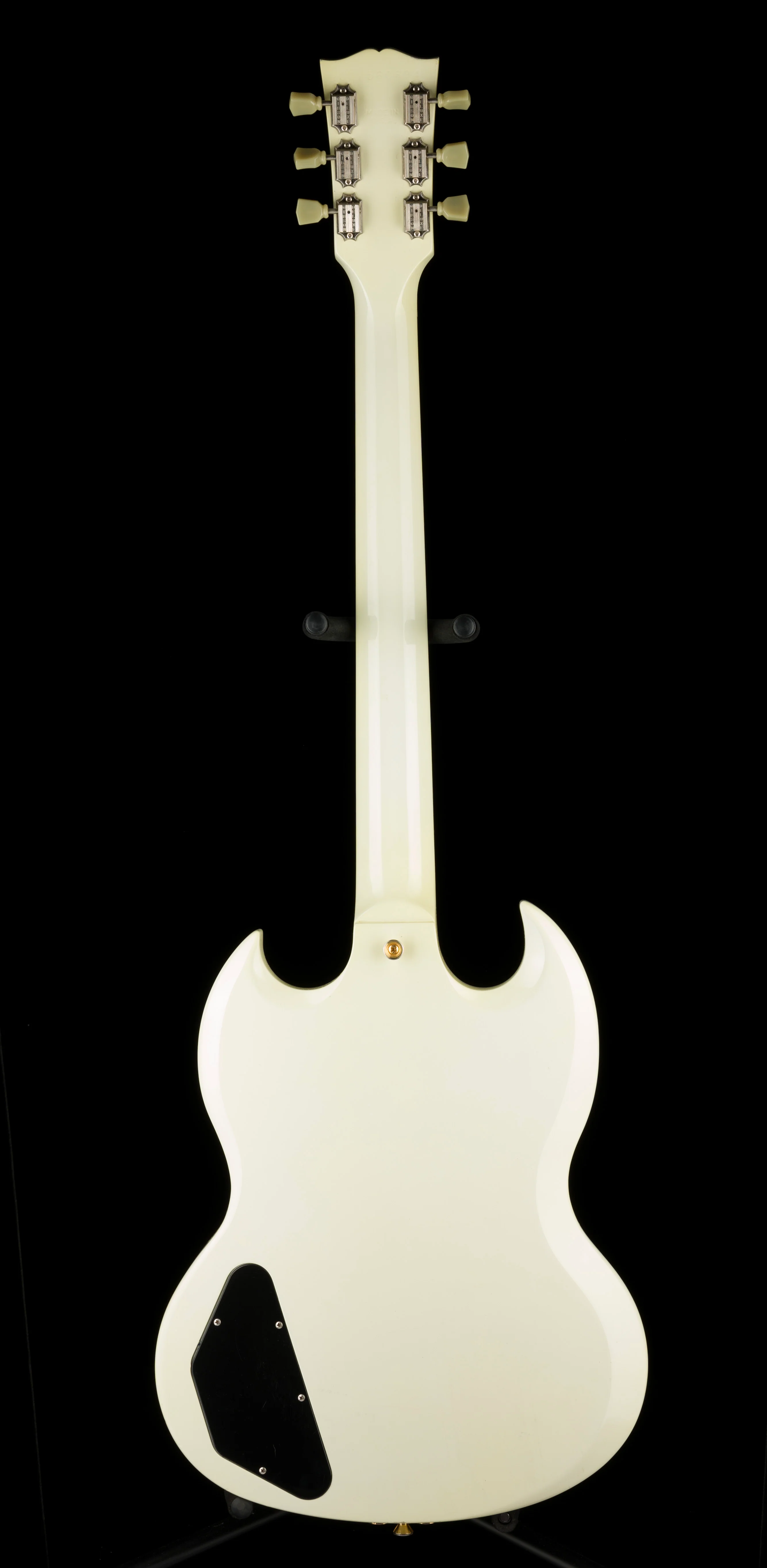 Pre Owned 2006 Gibson SG 3-Pickup "Frankenstein" White With Gig Bag - Image 14