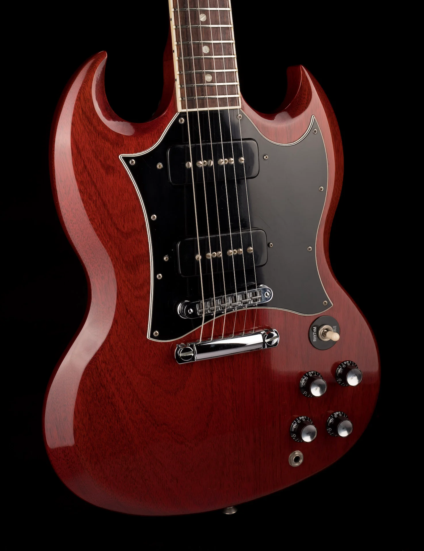 Pre Owned 2006 Gibson SG Classic P90 Heritage Cherry With OHSC - Image 10