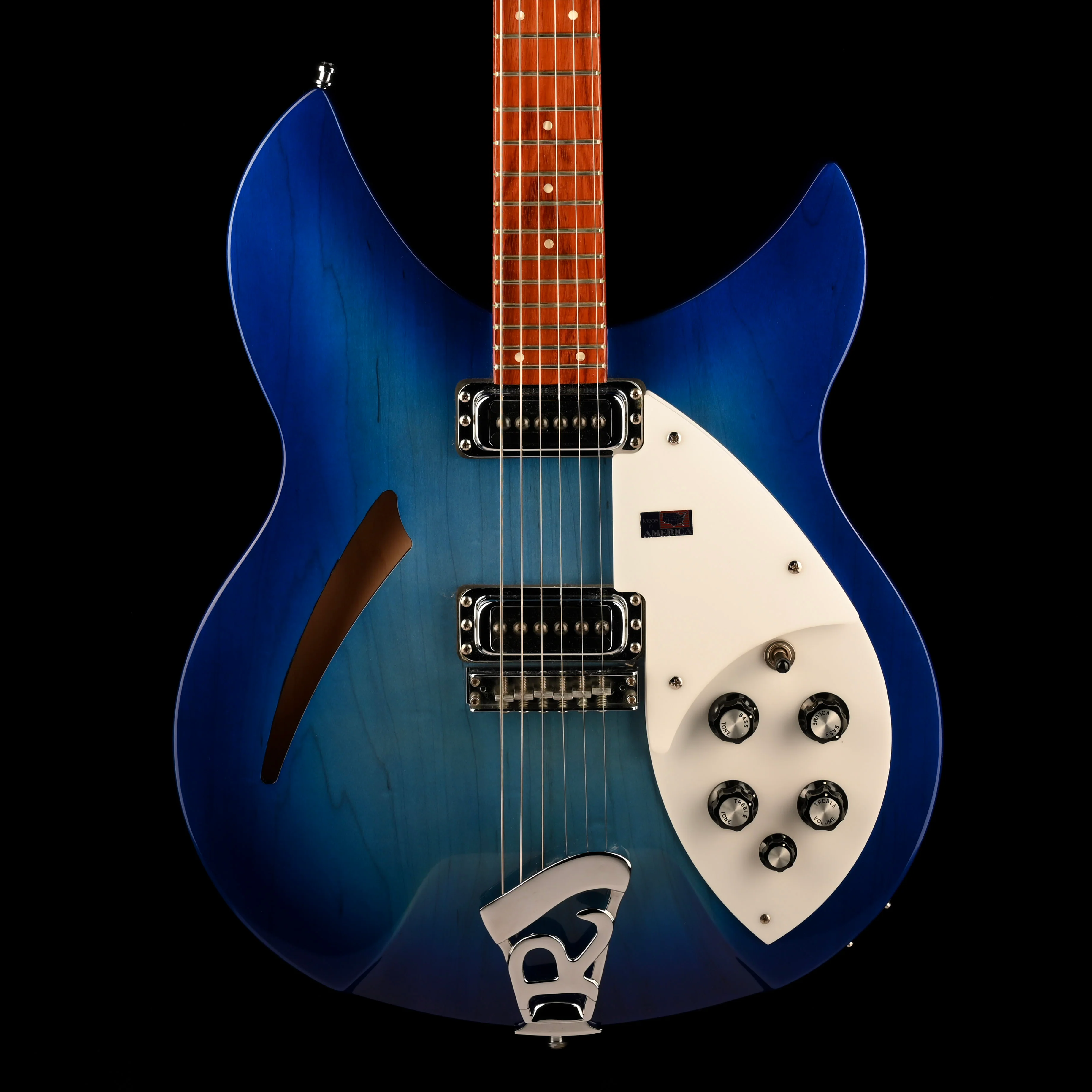 Pre Owned 2006 Rickenbacker 330/6 Limited Edition Blueburst With OHSC