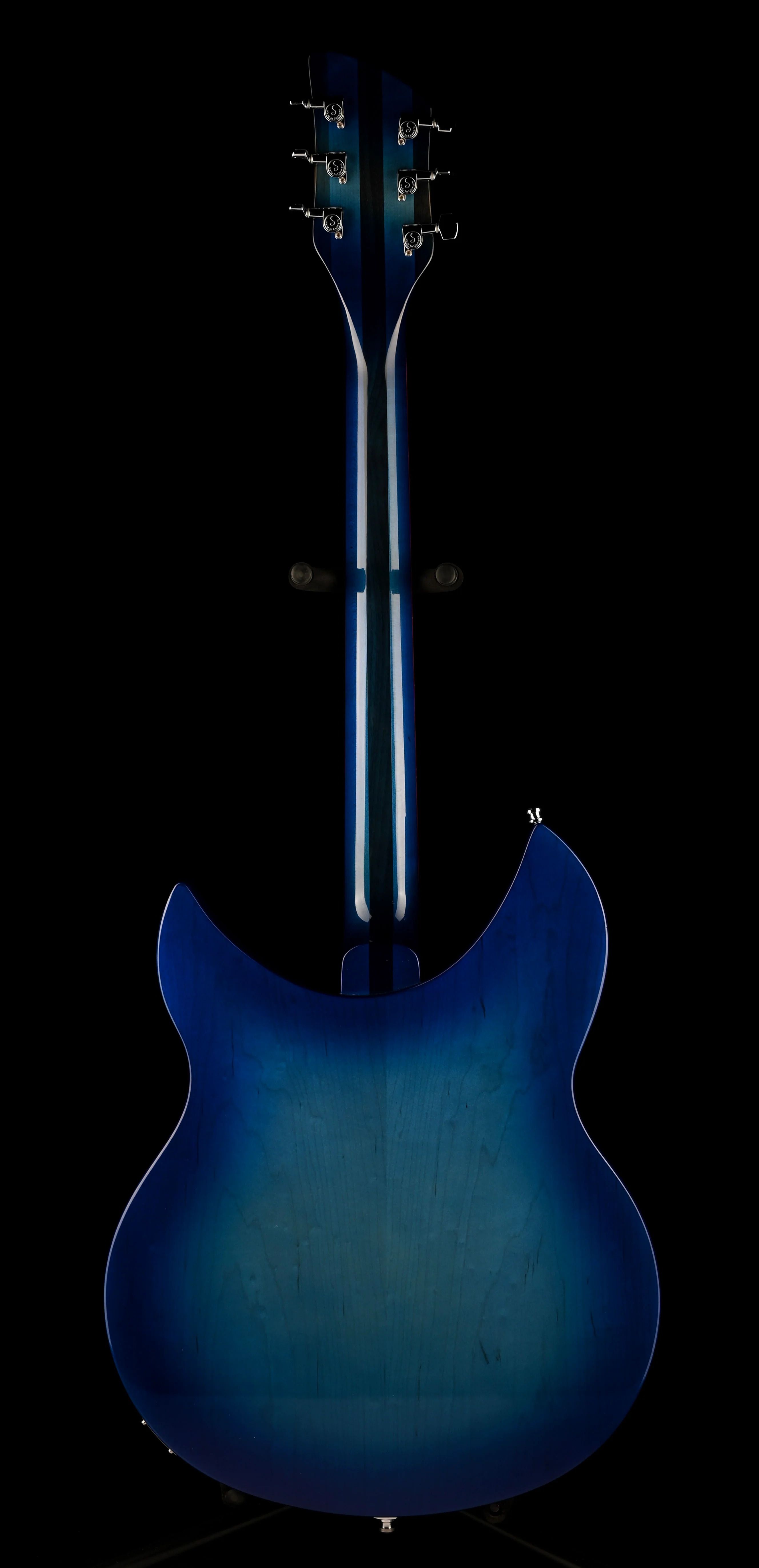 Pre Owned 2006 Rickenbacker 330/6 Limited Edition Blueburst With OHSC - Image 13