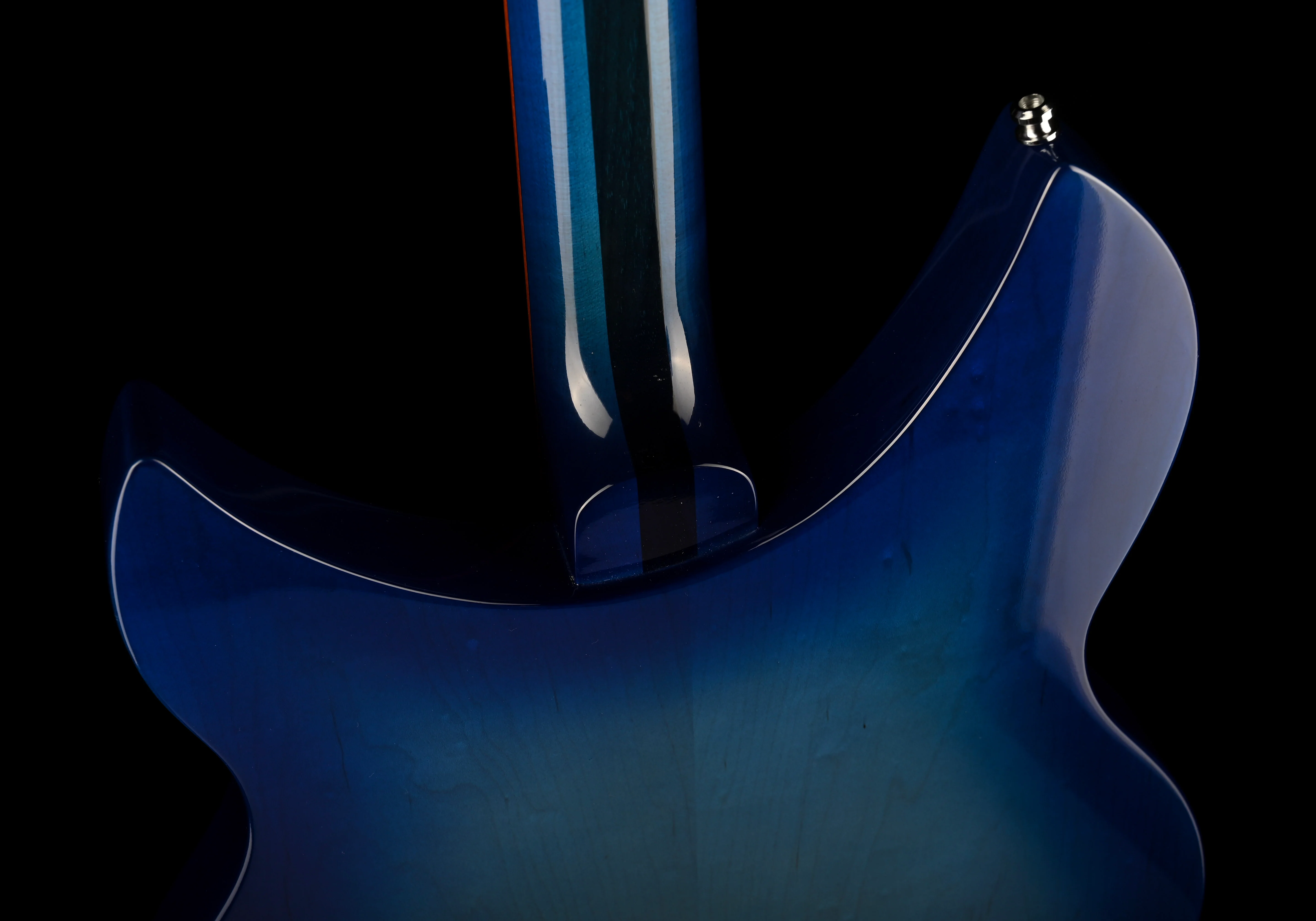 Pre Owned 2006 Rickenbacker 330/6 Limited Edition Blueburst With OHSC - Image 14
