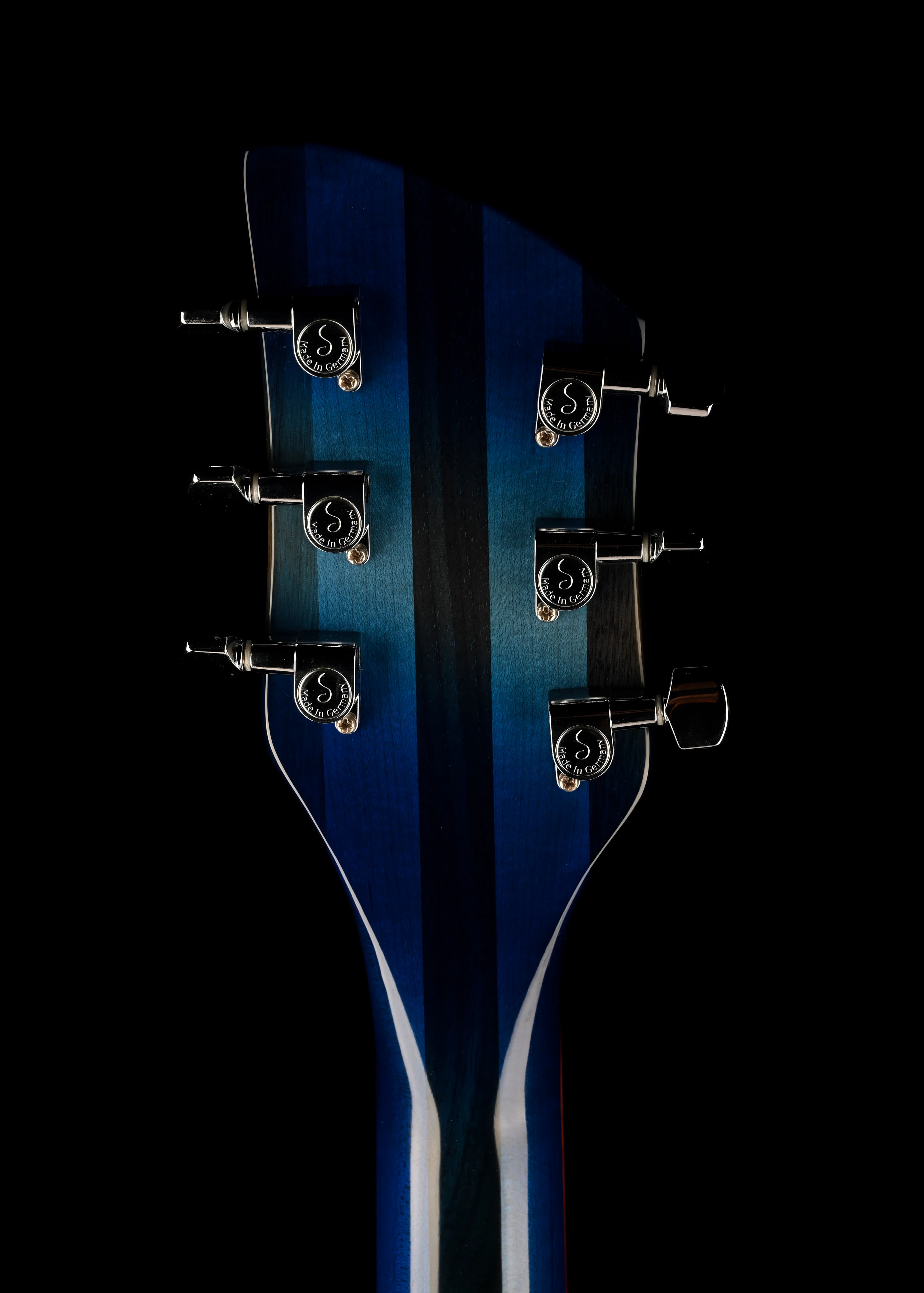 Pre Owned 2006 Rickenbacker 330/6 Limited Edition Blueburst With OHSC - Image 17