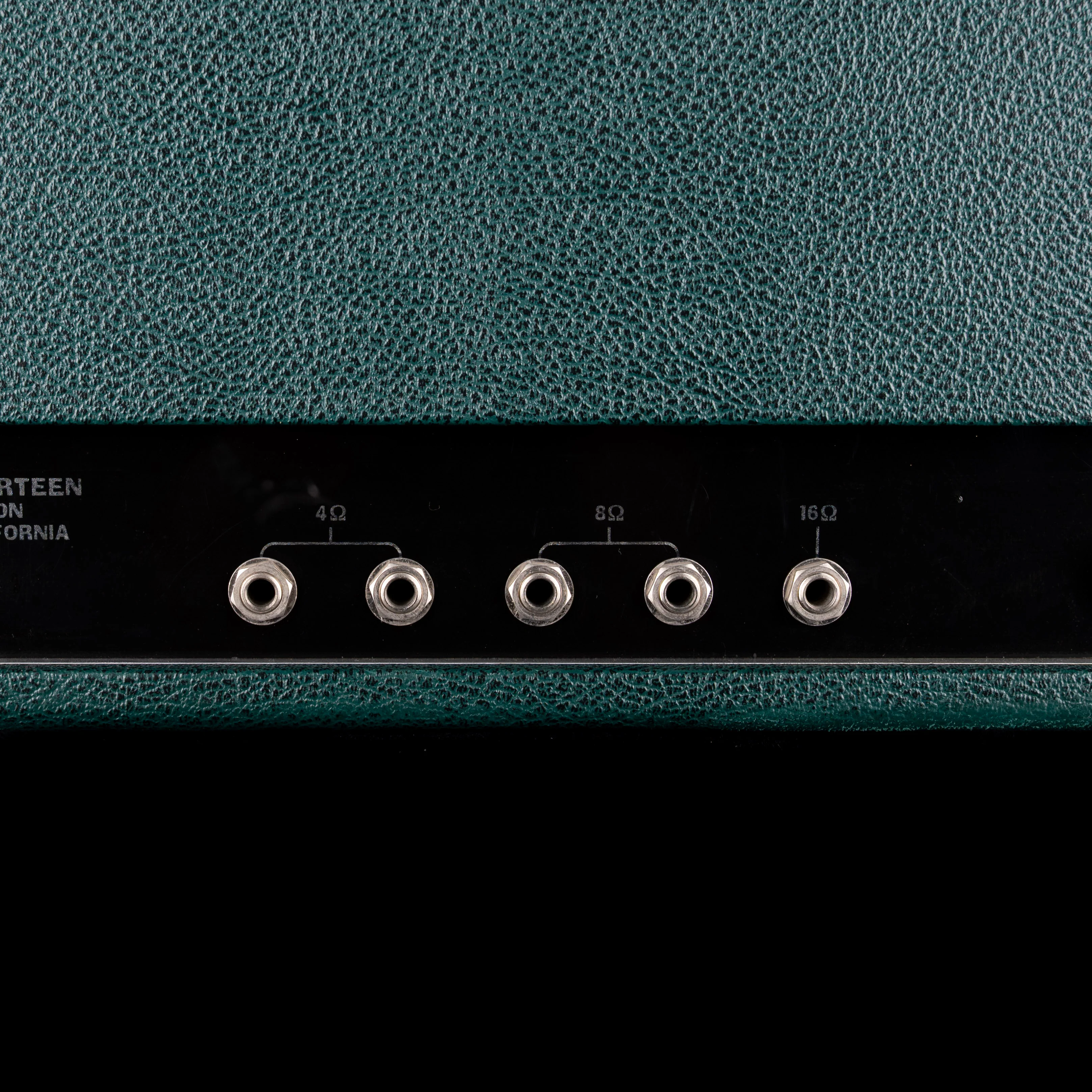 Pre Owned 2007 Divided By 13 FTR37 Green/Cream Guitar Amp Head And 2x12" Cab with Footswitch and Covers - Image 19