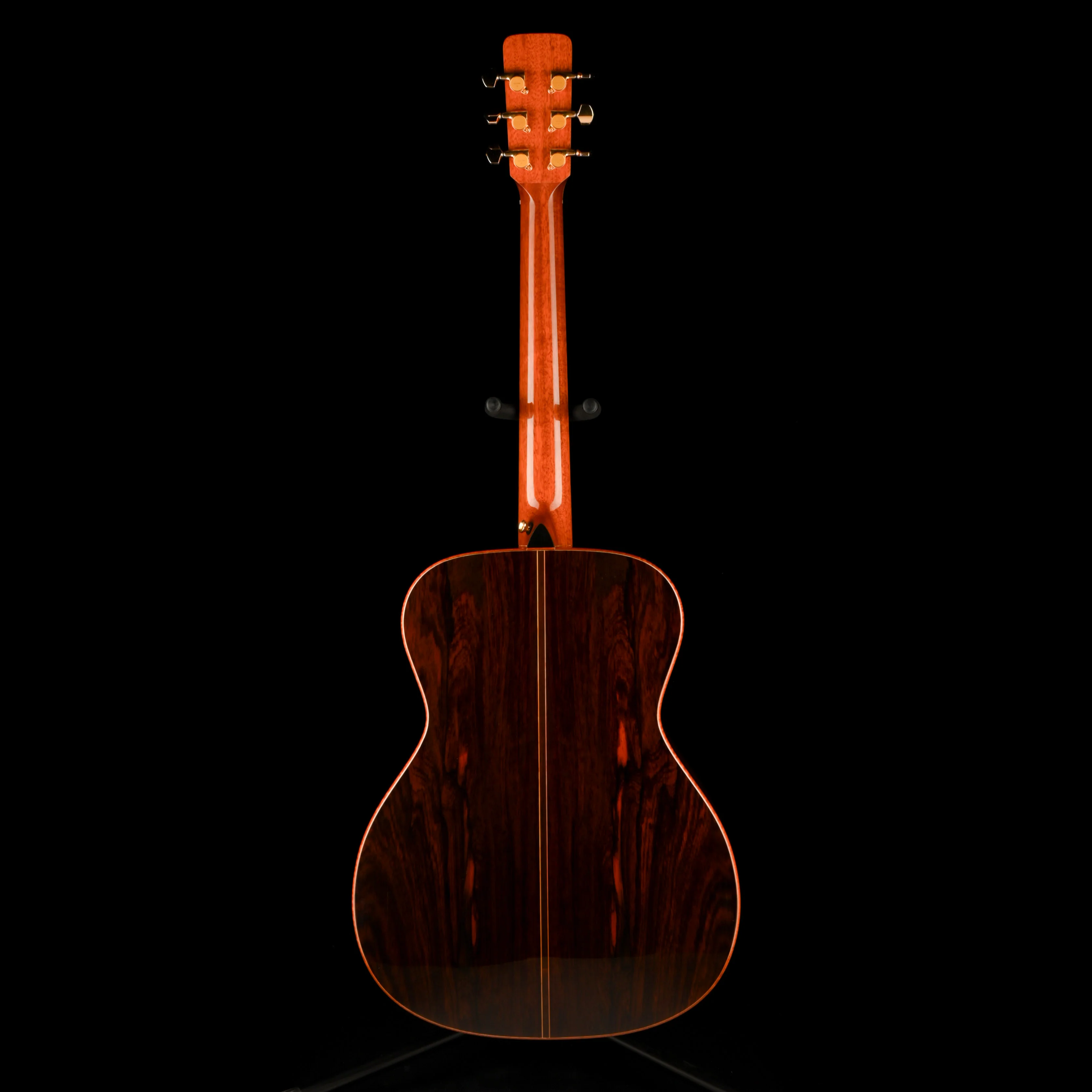 Pre Owned 2007 Don Musser OM Natural Acoustic Guitar With Case - Colin Hay Gear - Image 11