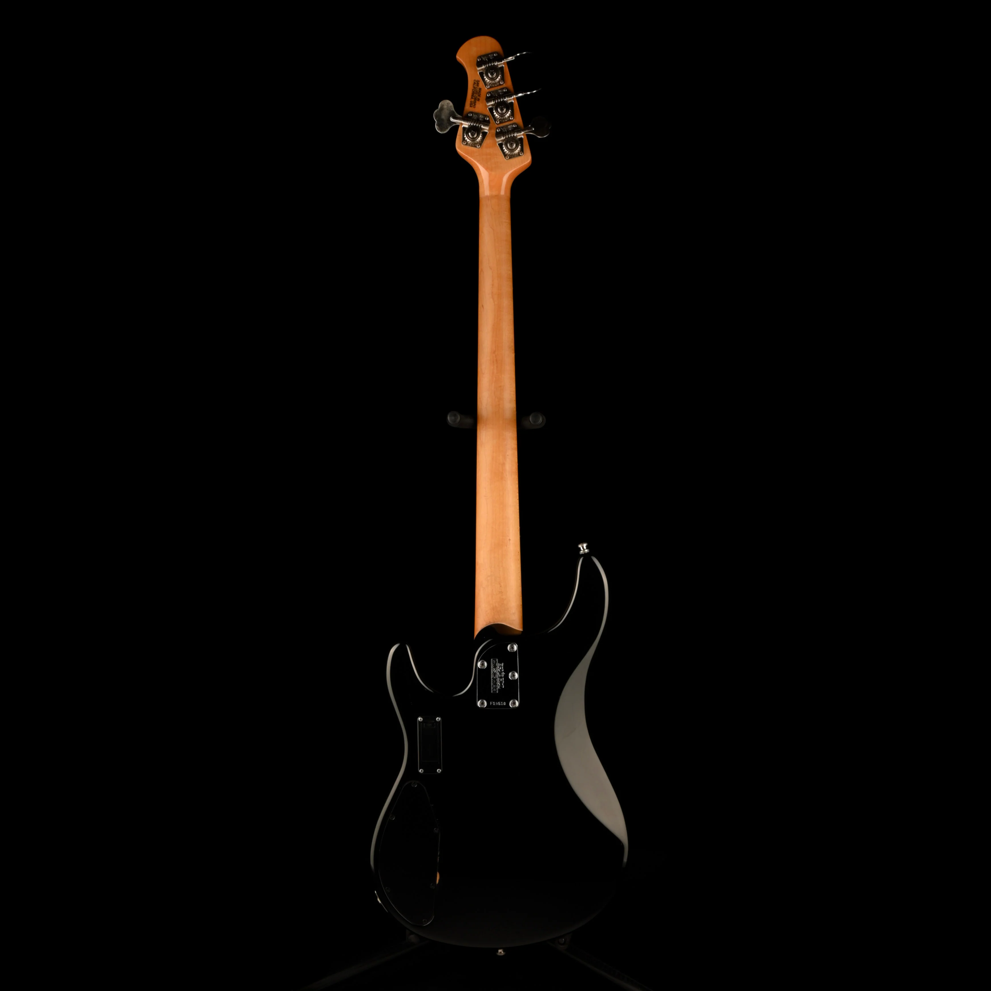 Pre Owned 2007 Ernie Ball Music Man USA Sterling 4 HH Black Bass With OHSC - Image 10