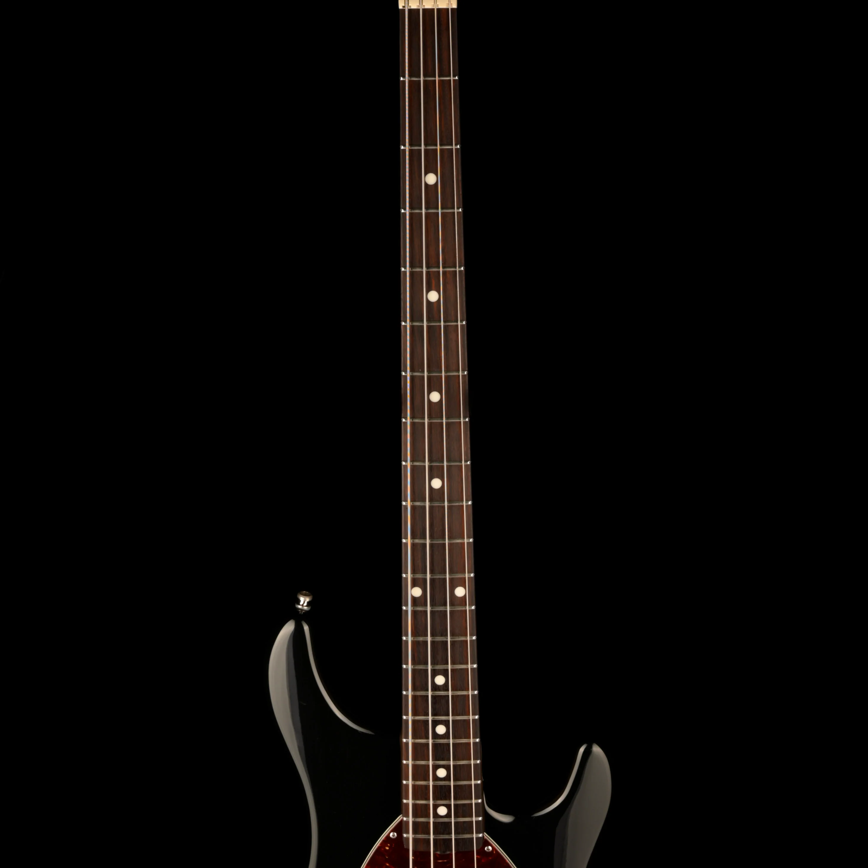 Pre Owned 2007 Ernie Ball Music Man USA Sterling 4 HH Black Bass With OHSC - Image 7