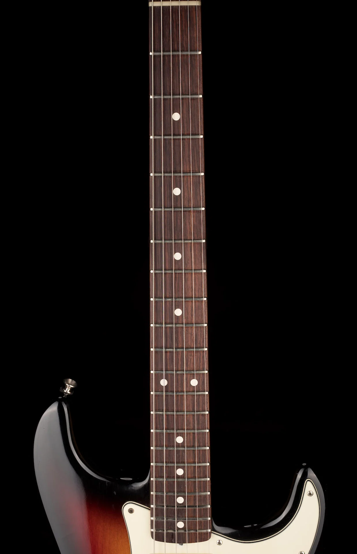 Pre Owned 2007 Fender '62 Hot Rod Reissue Stratocaster Sunburst With Arcane 61 Experience Pickups With OHSC - Image 11