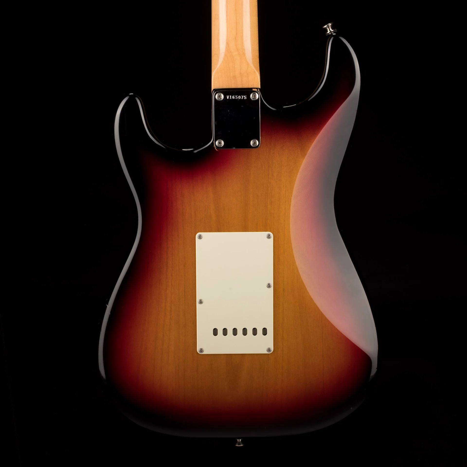 Pre Owned 2007 Fender '62 Hot Rod Reissue Stratocaster Sunburst With Arcane 61 Experience Pickups With OHSC - Image 12