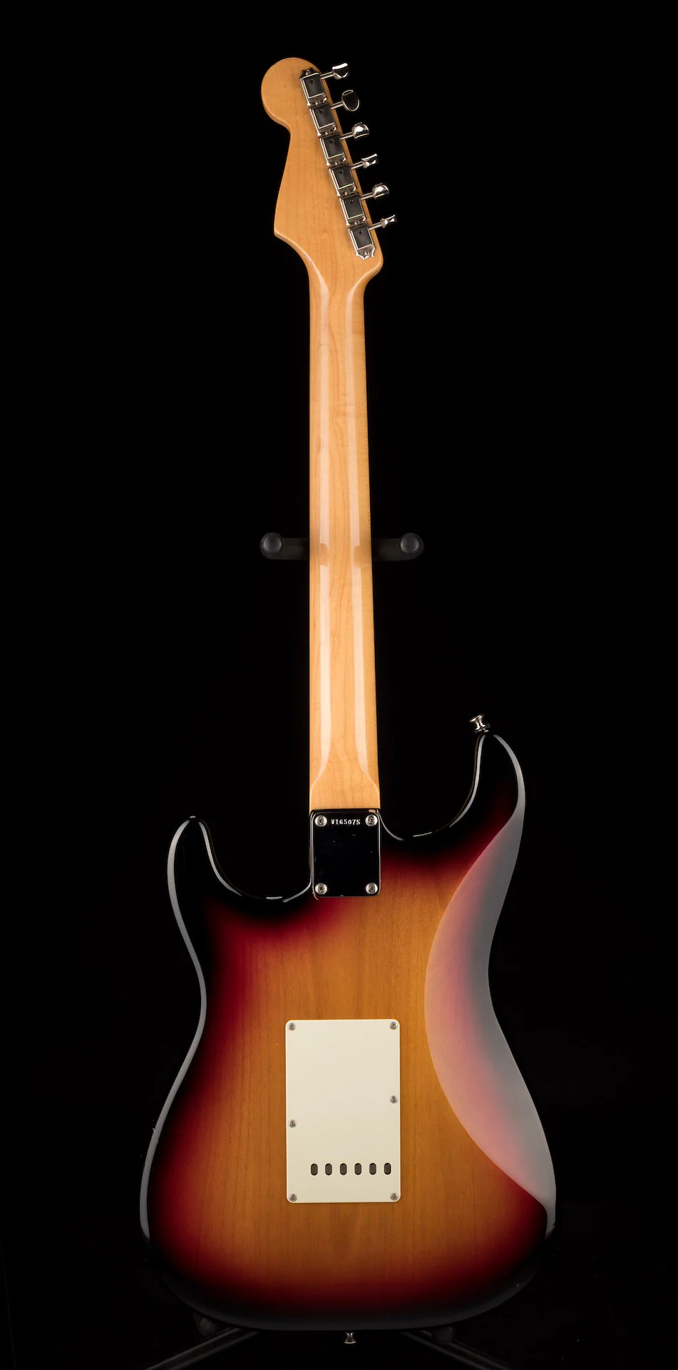 Pre Owned 2007 Fender '62 Hot Rod Reissue Stratocaster Sunburst With Arcane 61 Experience Pickups With OHSC - Image 13