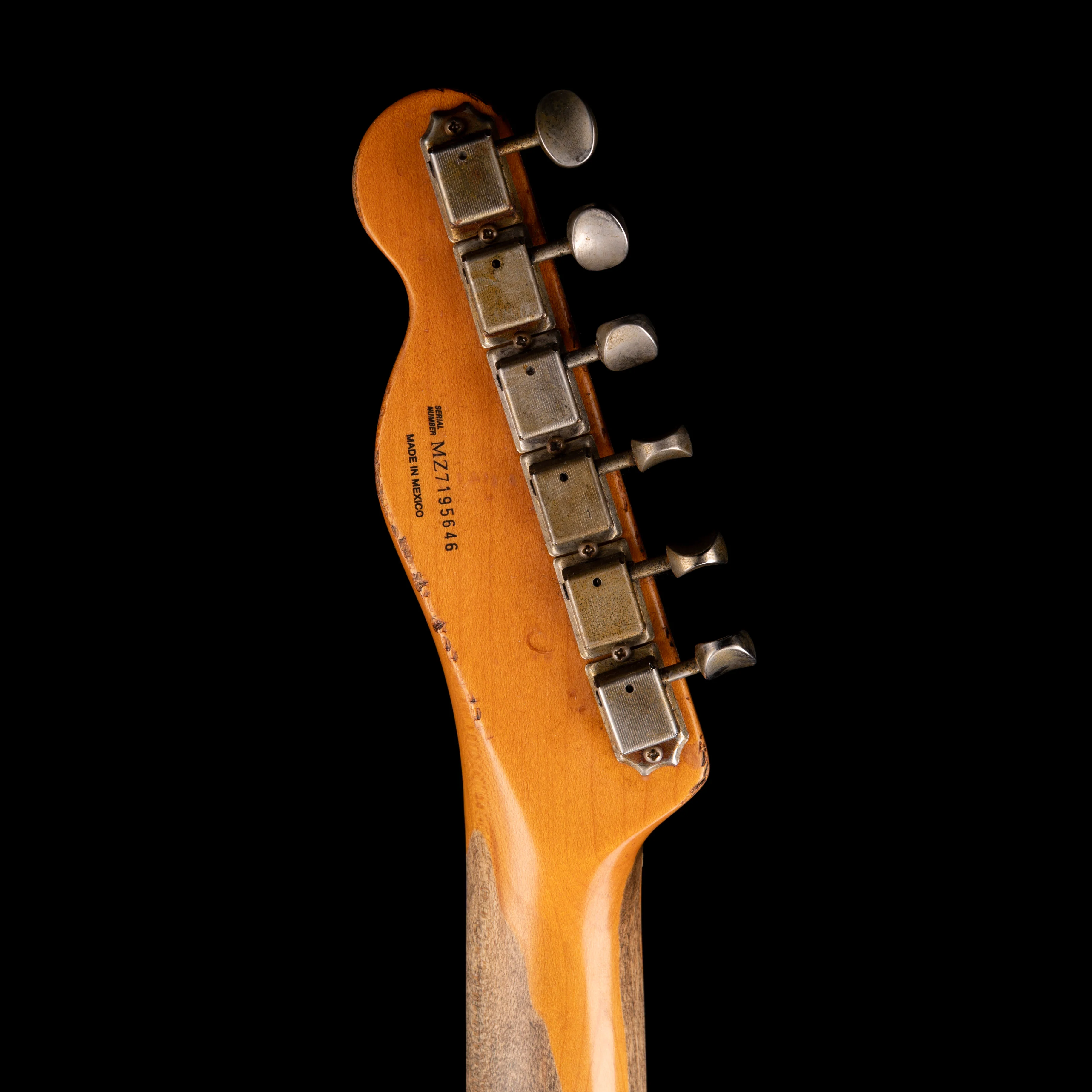 Pre-Owned 2007 Fender Joe Strummer Road Worn Telecaster Black With OHSC - Image 13