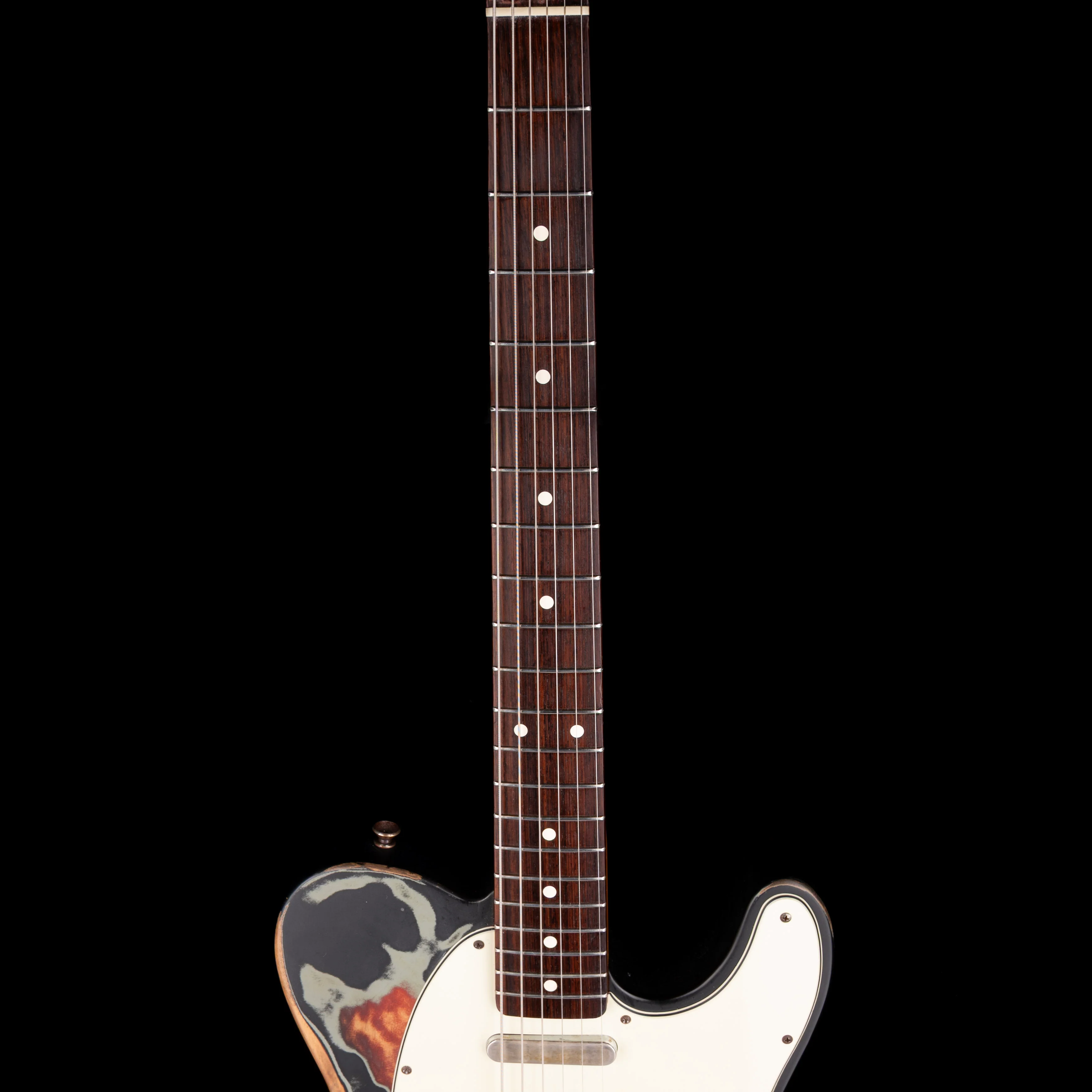 Pre-Owned 2007 Fender Joe Strummer Road Worn Telecaster Black With OHSC - Image 7