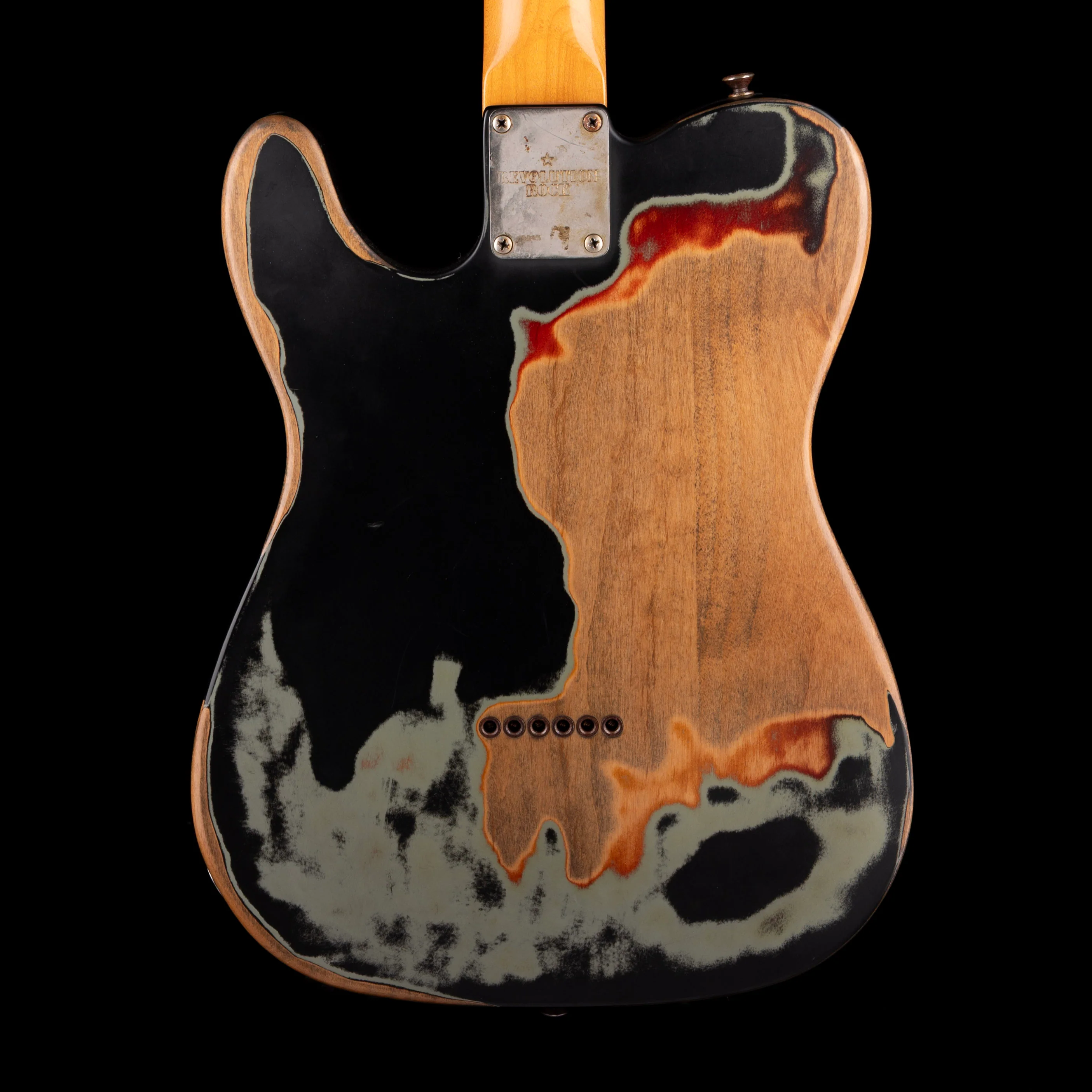 Pre-Owned 2007 Fender Joe Strummer Road Worn Telecaster Black With OHSC - Image 8