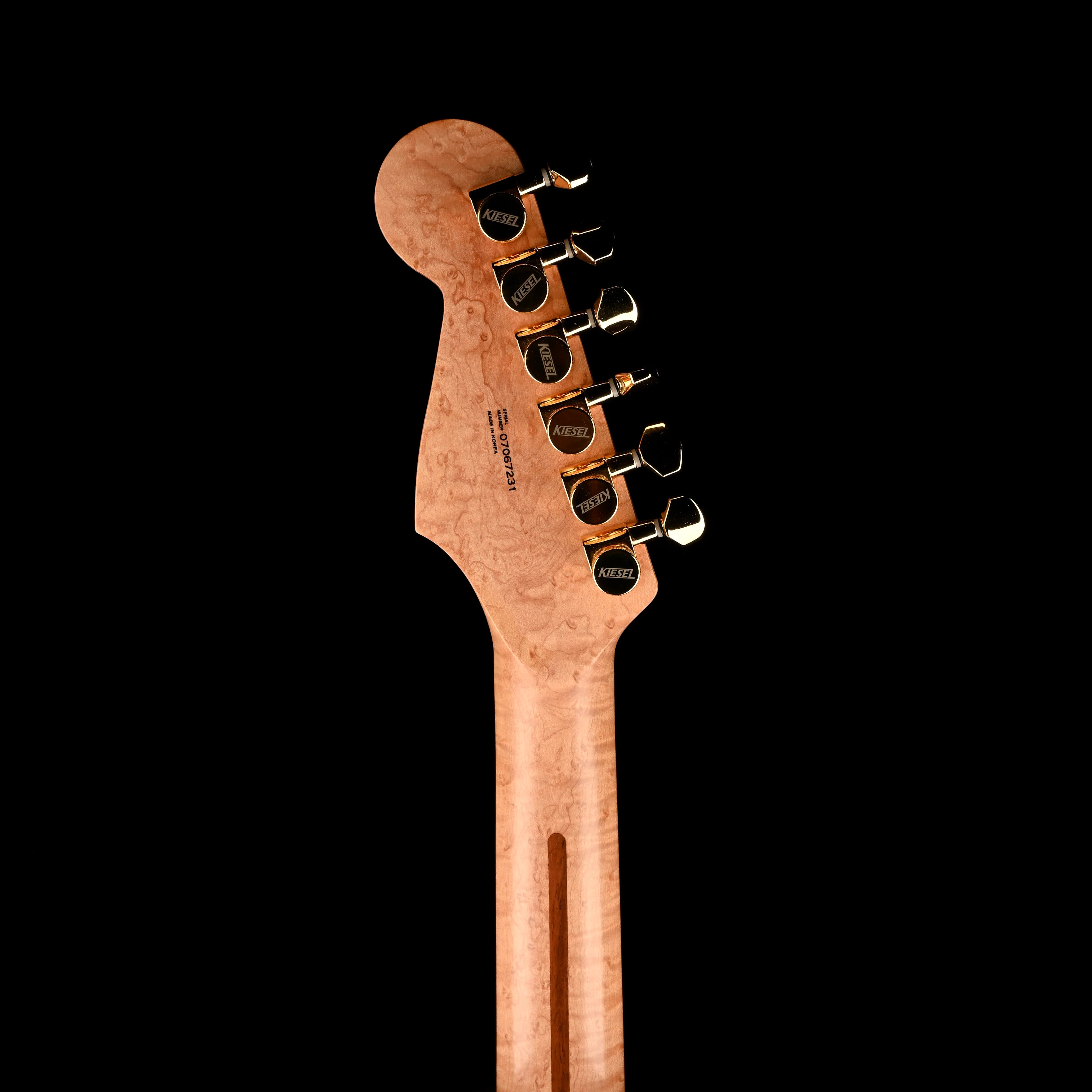 Pre Owned 07 Fender Special Edition Koa Stratocaster Light Burst Modded With Bag - Image 15