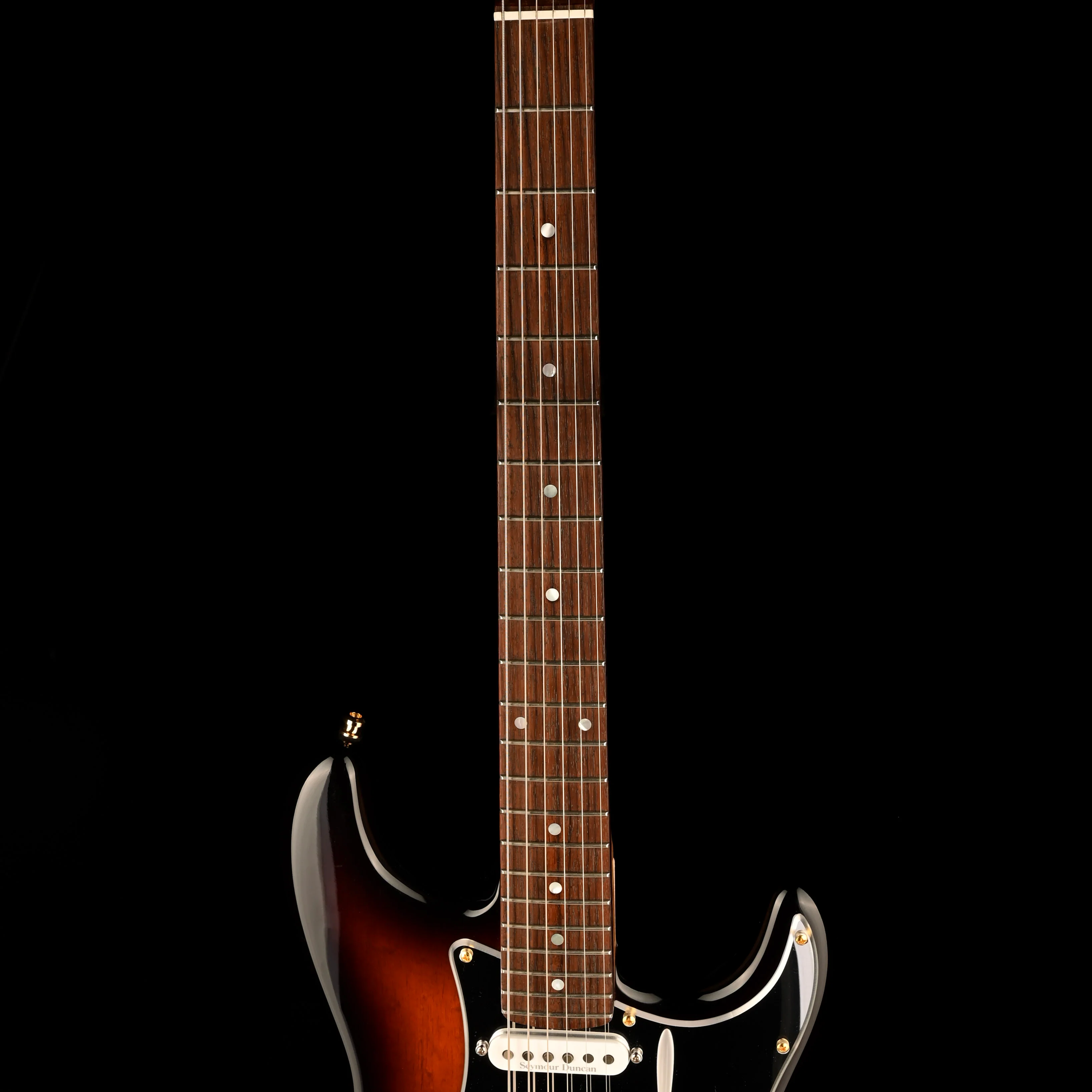 Pre Owned 07 Fender Special Edition Koa Stratocaster Light Burst Modded With Bag - Image 9