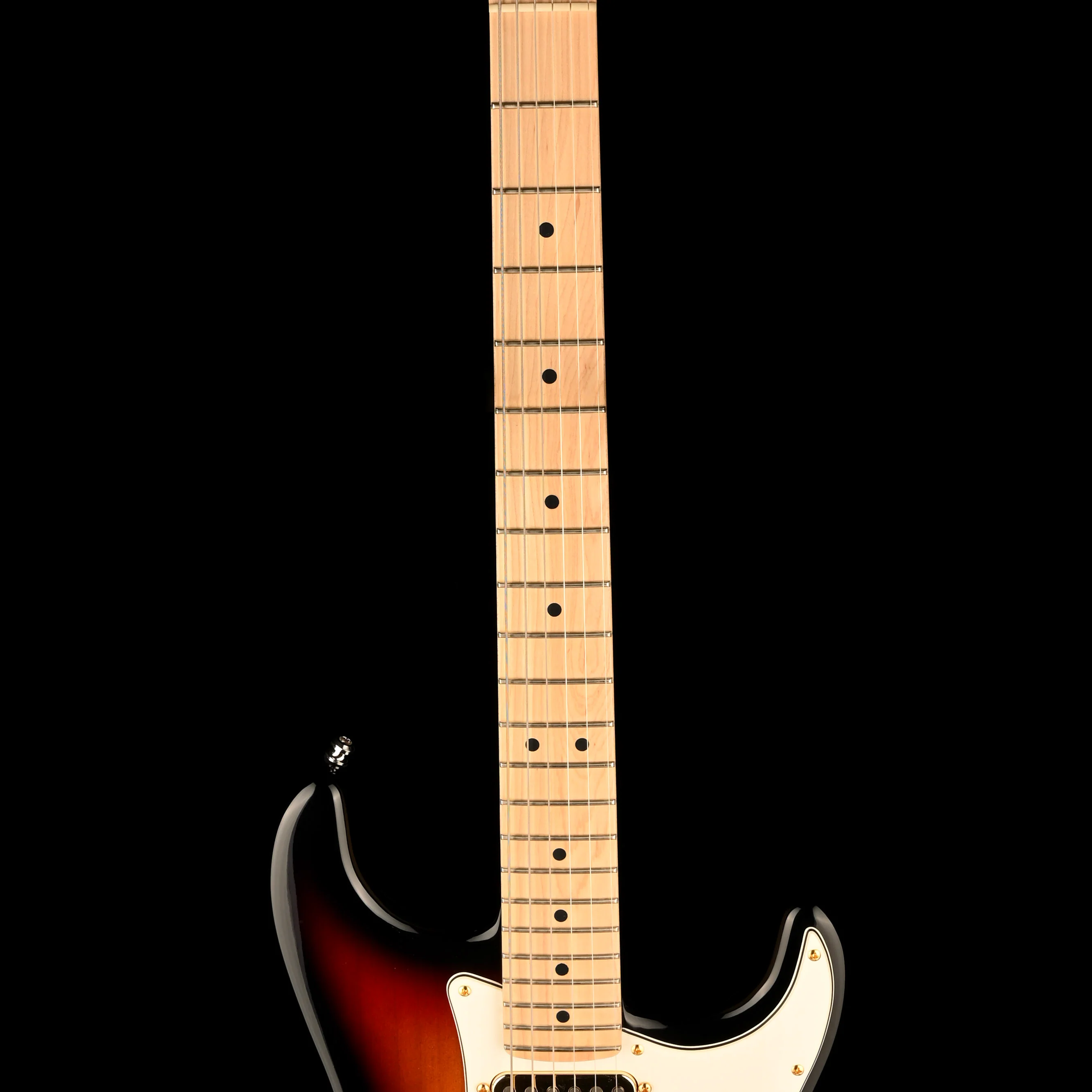 Pre Owned 2007 Fender VG Strat 3-Tone Sunburst Modified With Gig Bag - Image 10