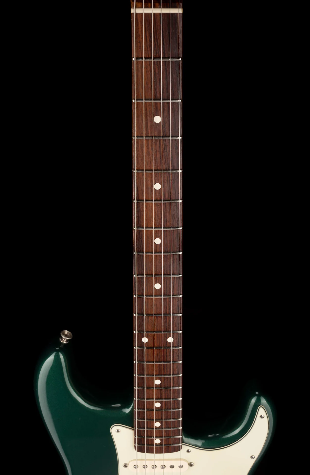 Used '07 Fender American Vintage Hot Rod ‘62 Strat Sherwood Green Stratocaster With Case - Image 13
