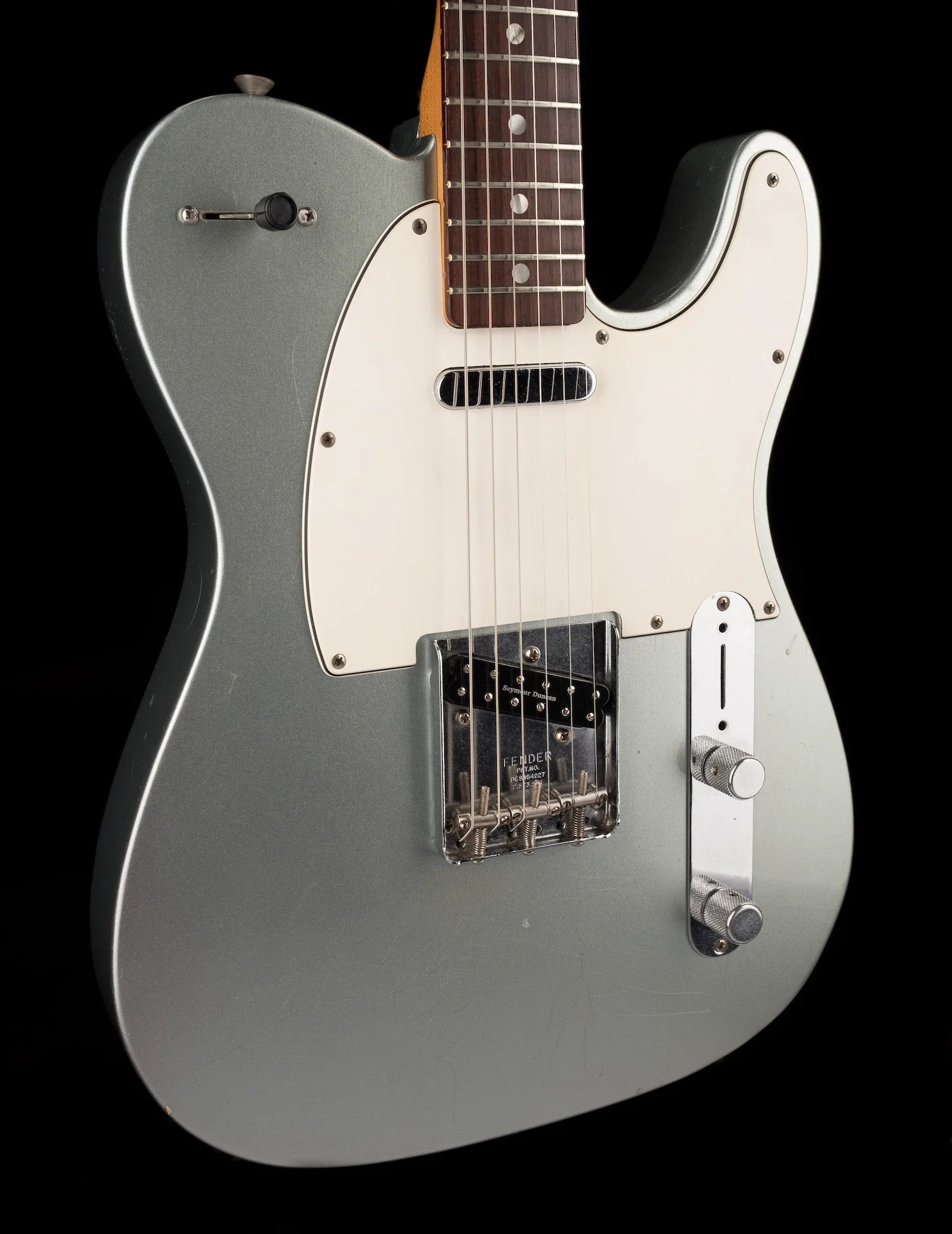 Pre Owned 2005 Fender Custom Shop 1960’s Telecaster Closet Classic Inca Silver With Case - Image 13