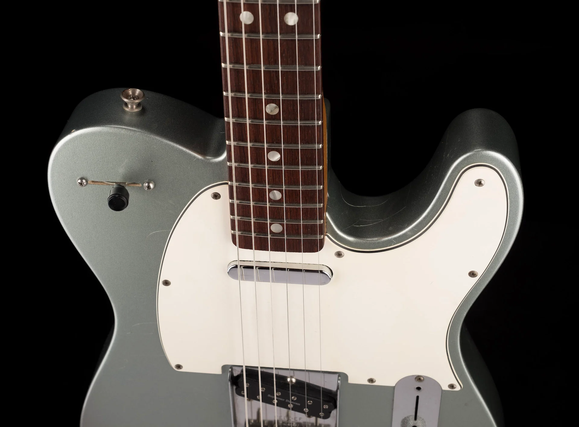 Pre Owned 2005 Fender Custom Shop 1960’s Telecaster Closet Classic Inca Silver With Case - Image 3