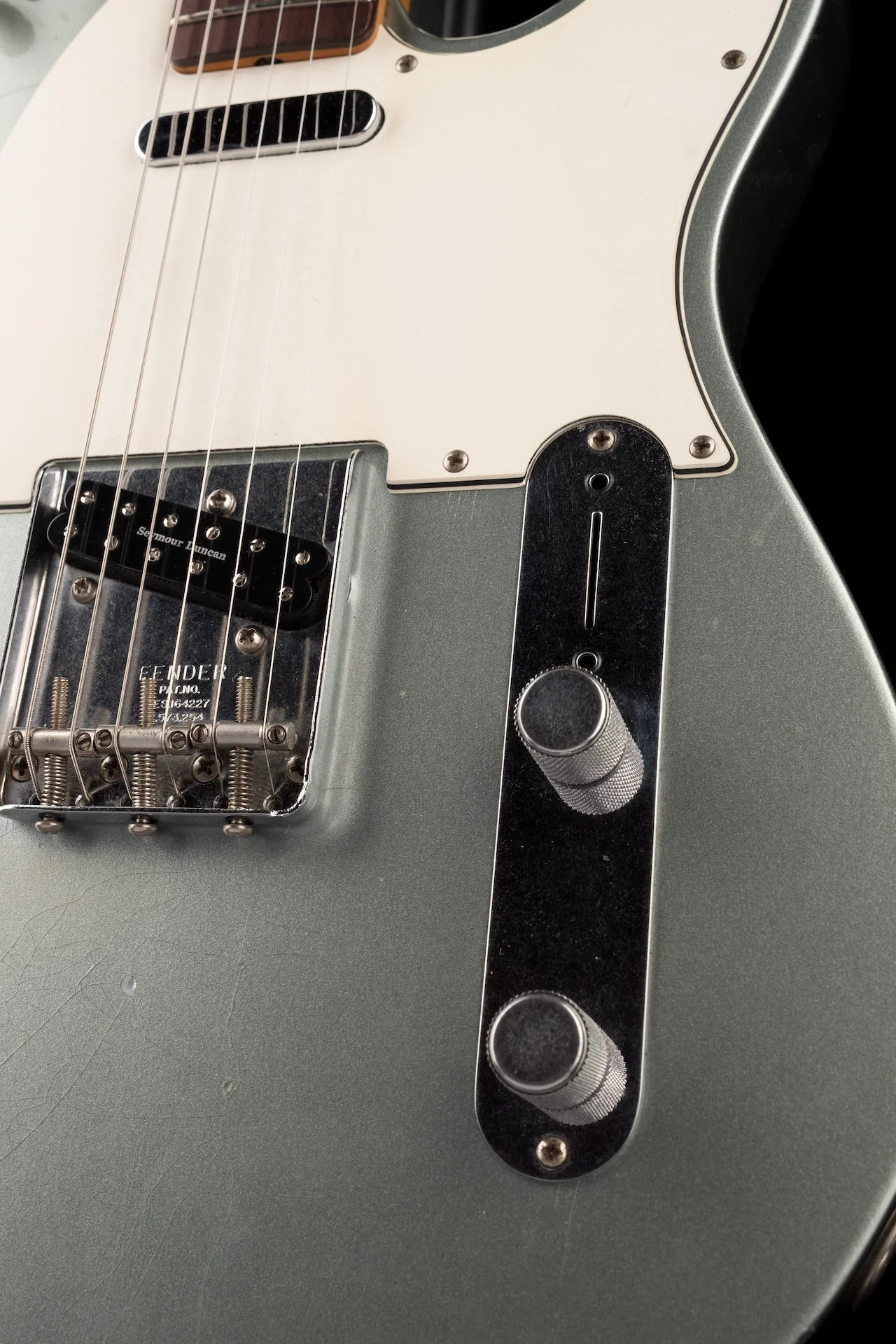 Pre Owned 2005 Fender Custom Shop 1960’s Telecaster Closet Classic Inca Silver With Case - Image 8