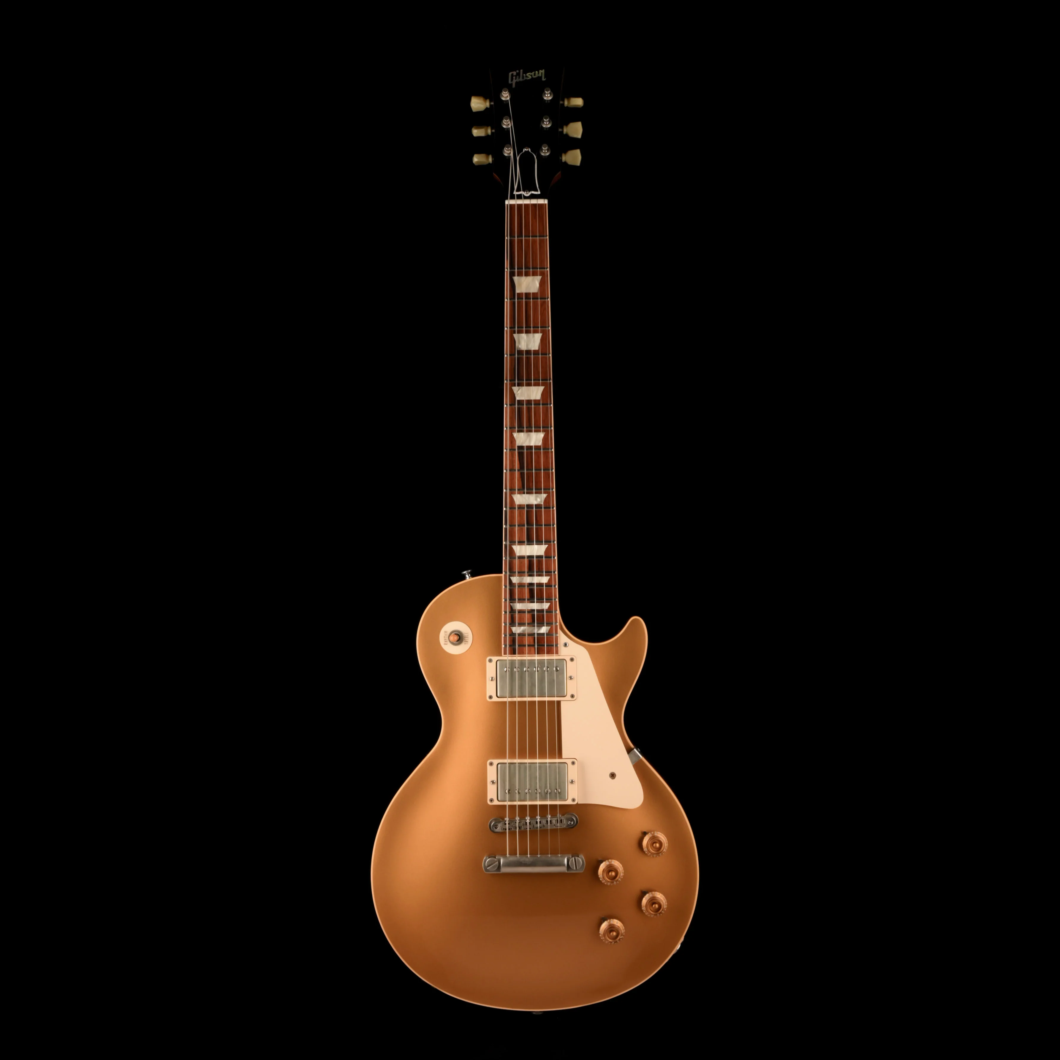 Pre Owned 2007 Gibson Custom Shop ‘57 Les Paul Reissue LPR7 VOS Gold Top With OHSC - Image 2