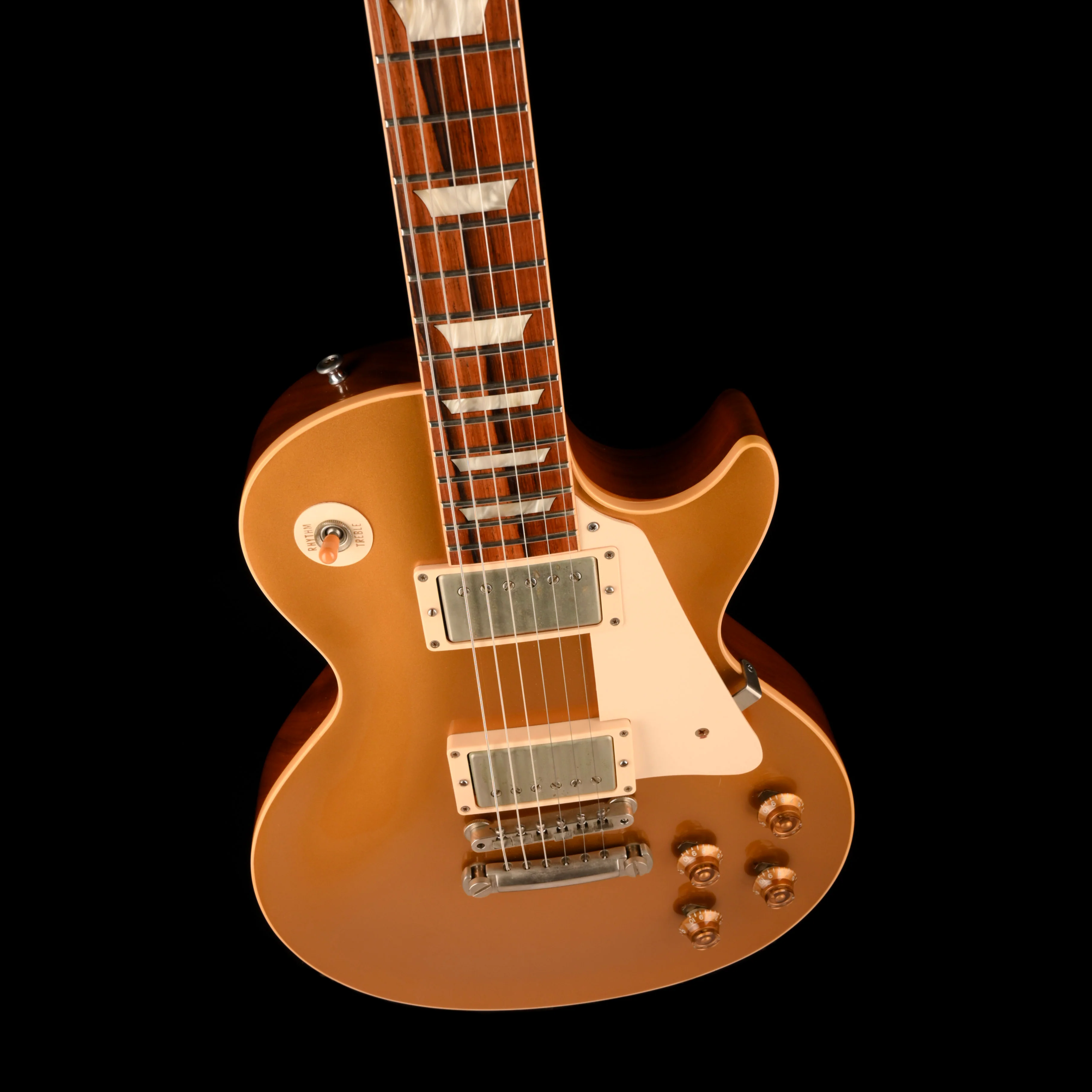Pre Owned 2007 Gibson Custom Shop ‘57 Les Paul Reissue LPR7 VOS Gold Top With OHSC - Image 3