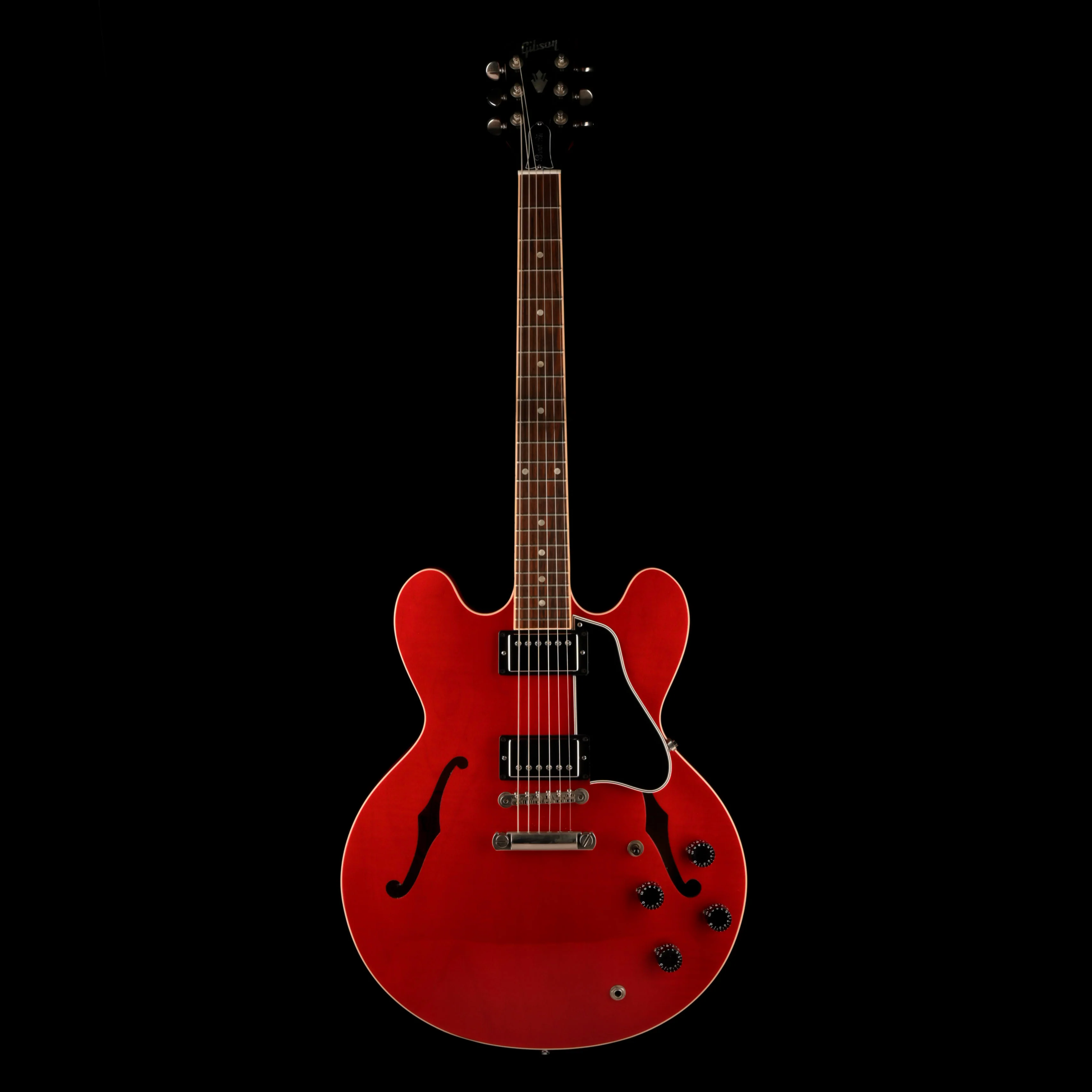 Pre Owned 2007 Gibson ES-335 Cherry Electric Guitar With OHSC - Image 2
