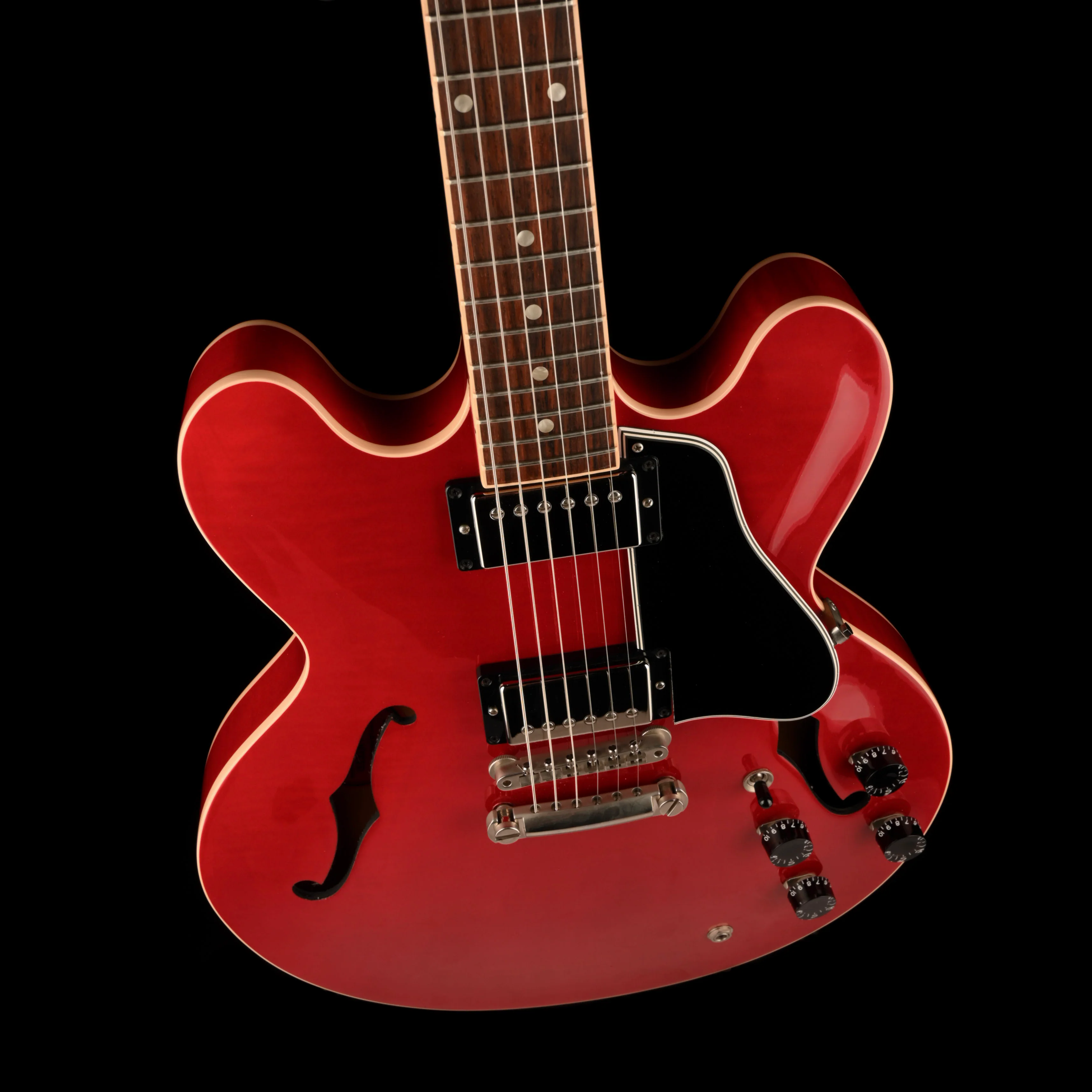 Pre Owned 2007 Gibson ES-335 Cherry Electric Guitar With OHSC - Image 3