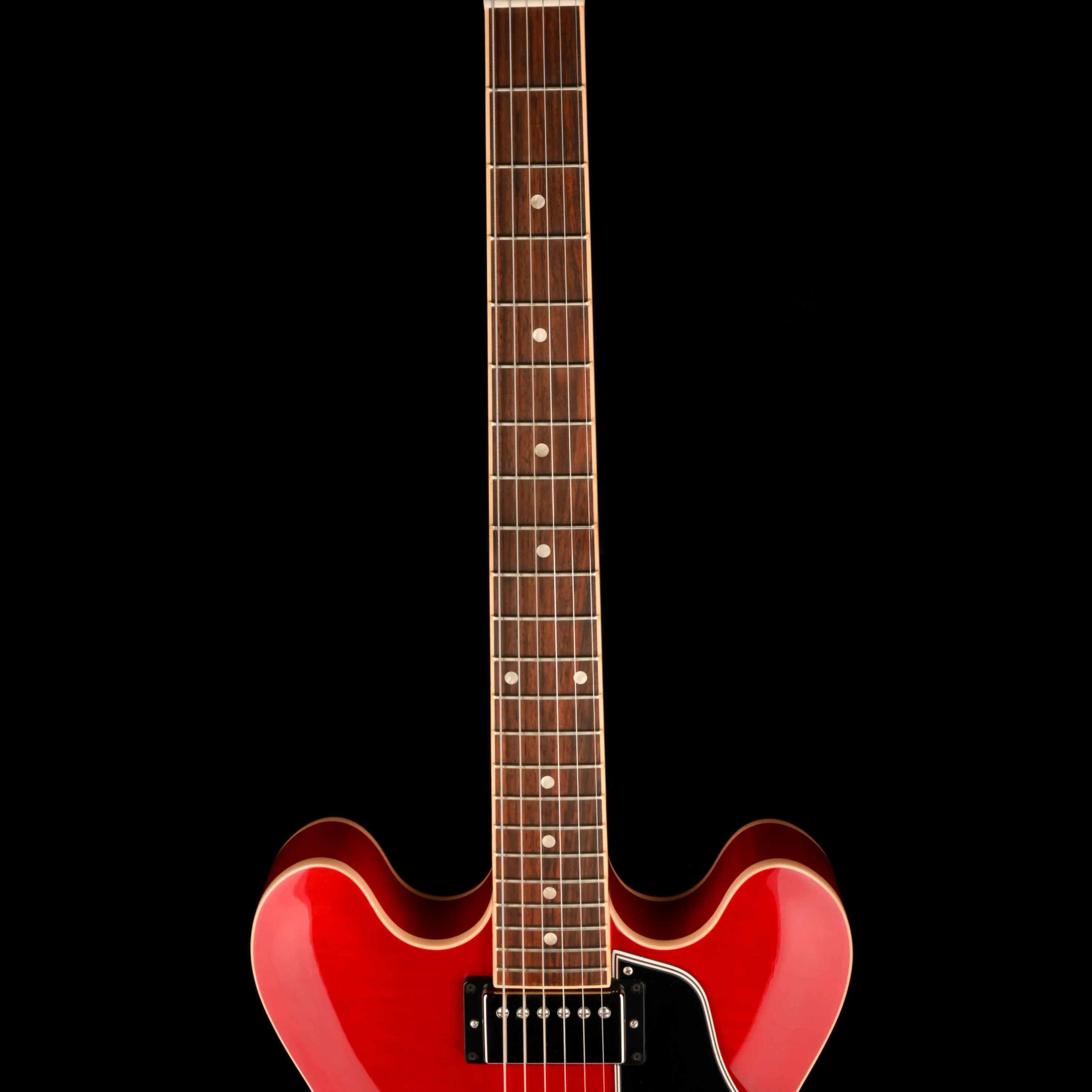 Pre Owned 2007 Gibson ES-335 Cherry Electric Guitar With OHSC - Image 8
