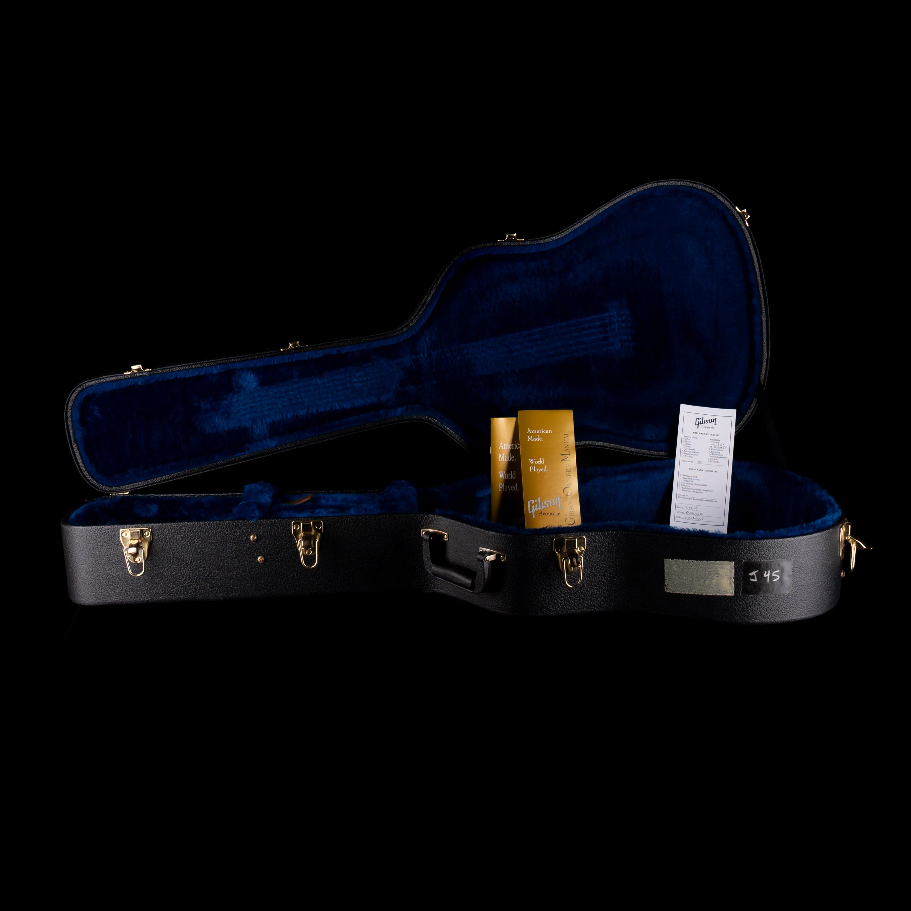 Pre Owned 2007 Gibson J-45 Standard Sunburst With OHSC - Image 16
