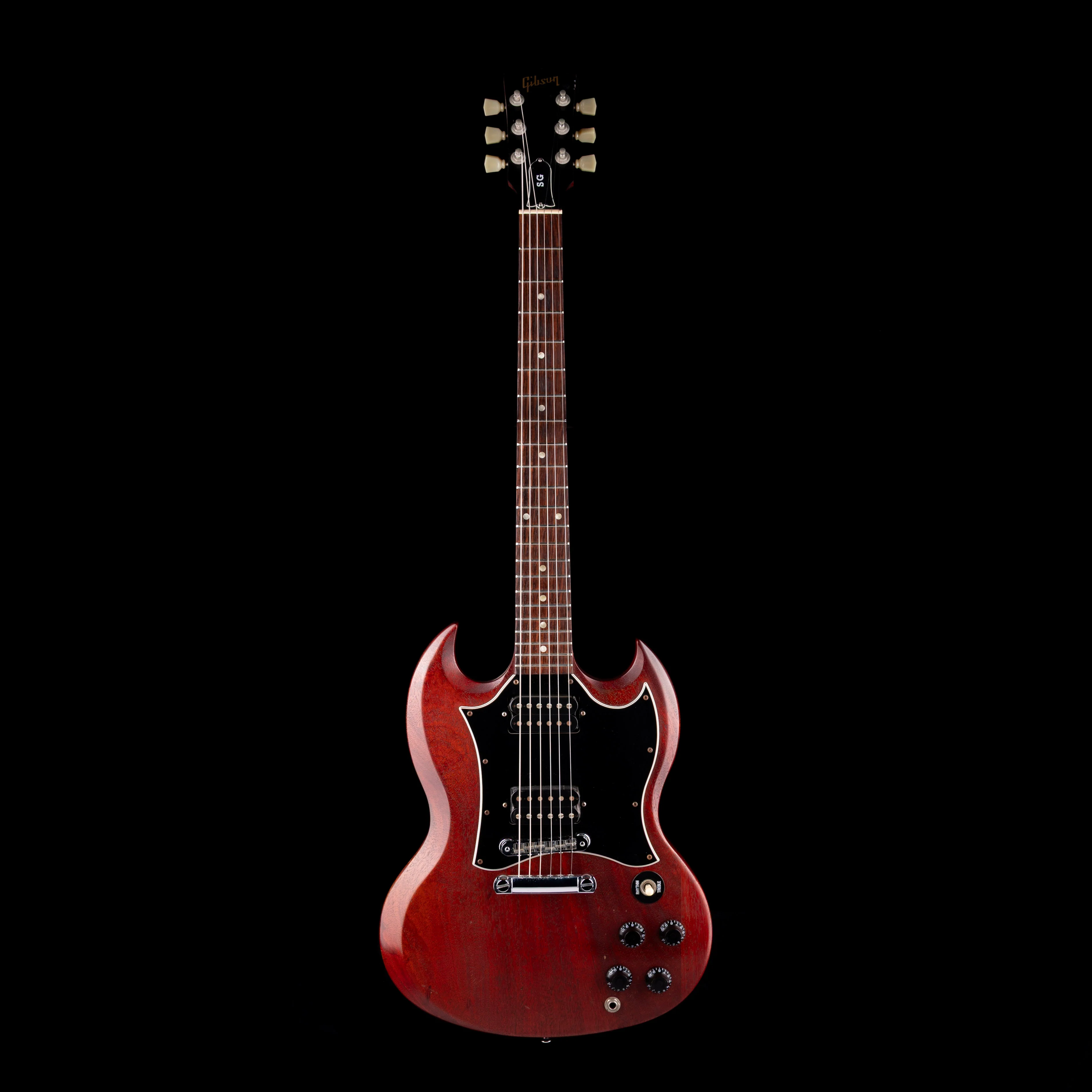 Pre Owned 2007 Gibson SG Special Worn Cherry With Gig Bag - Image 2
