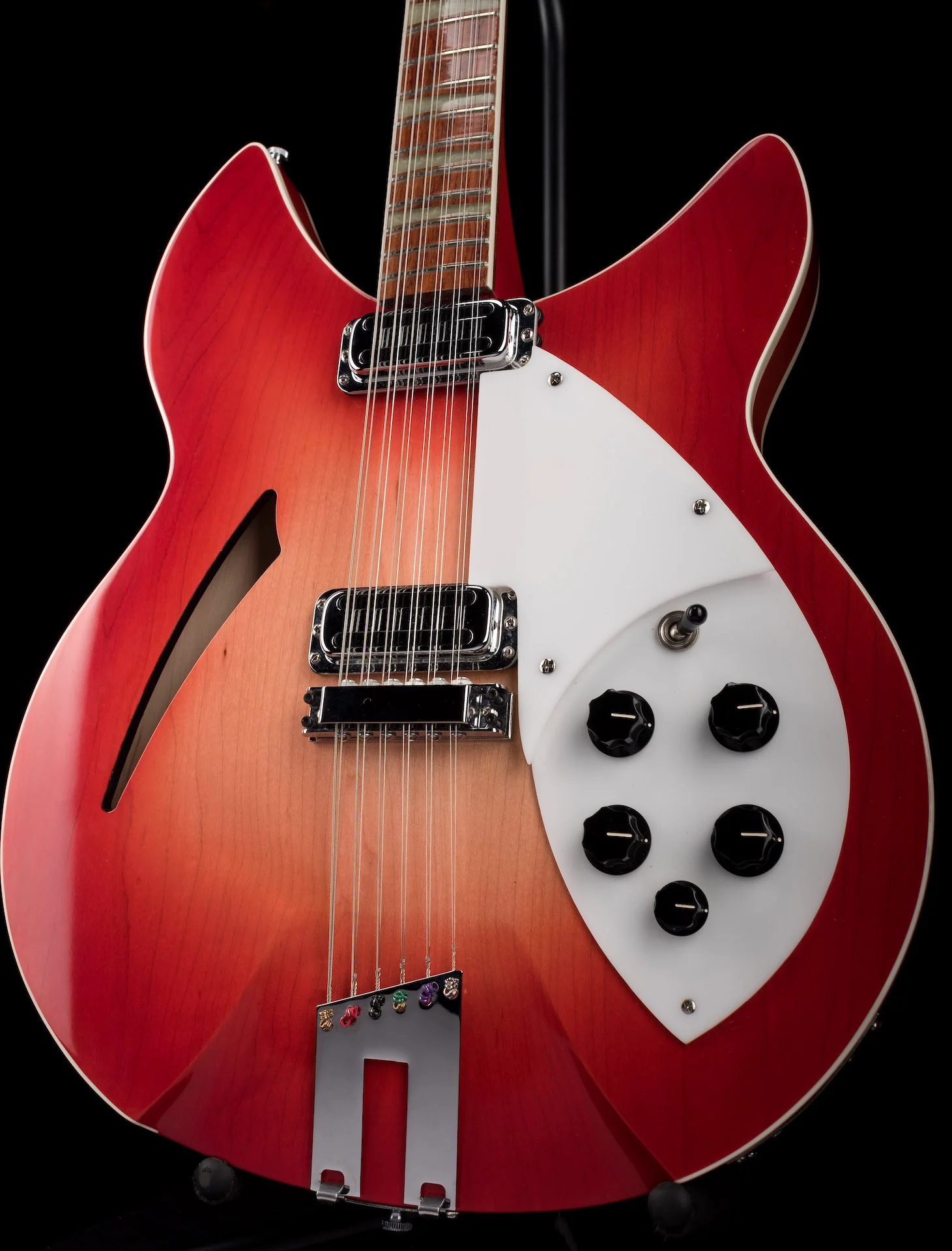 Pre-Owned '07 Rickenbacker 360/12 C63 12 String Electric Guitar Fireglo W OHSC - Image 3