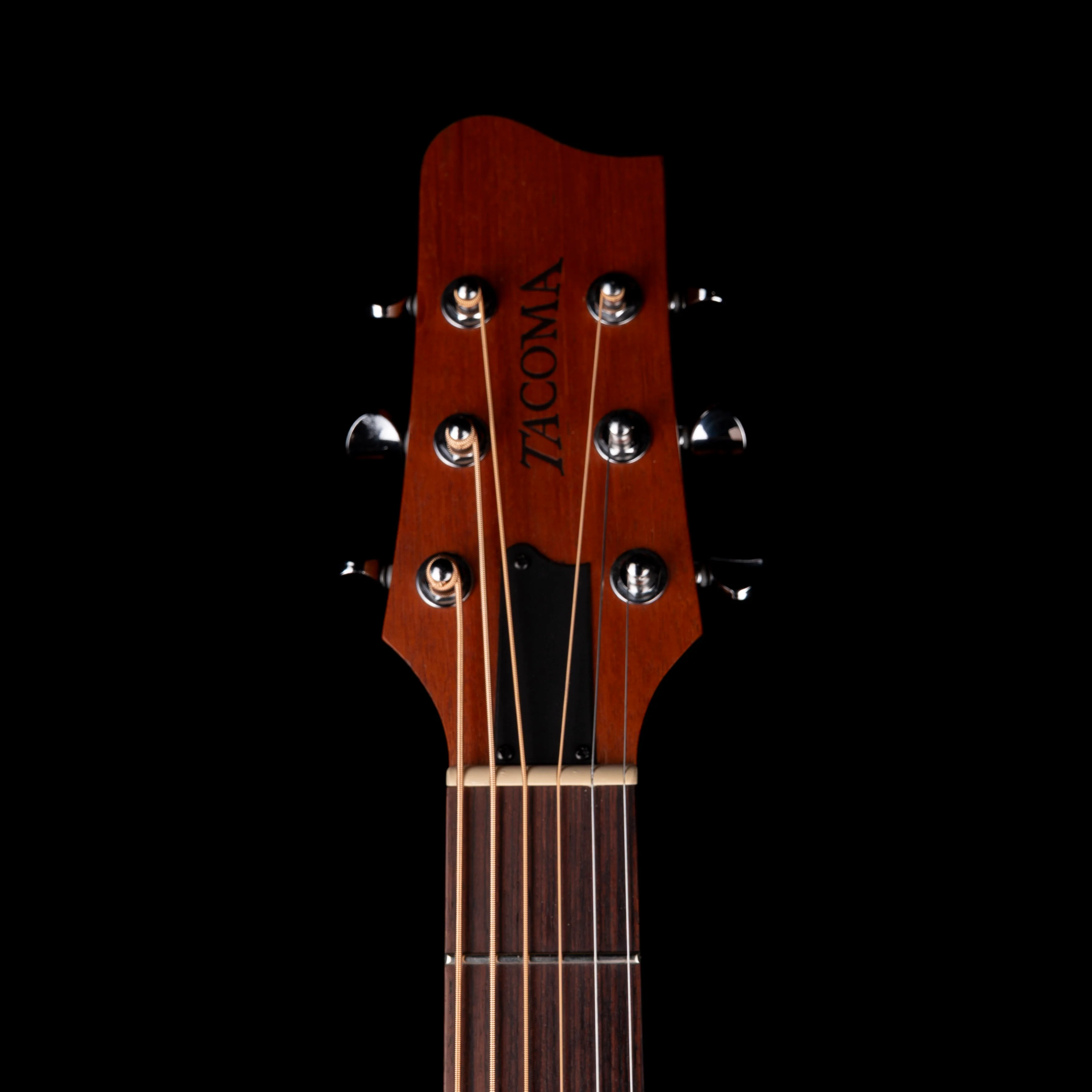 Pre Owned 2007 Tacoma Thunderhawk BM6C Baritone Acoustic Electric Guitar Natural With OHSC - Image 11