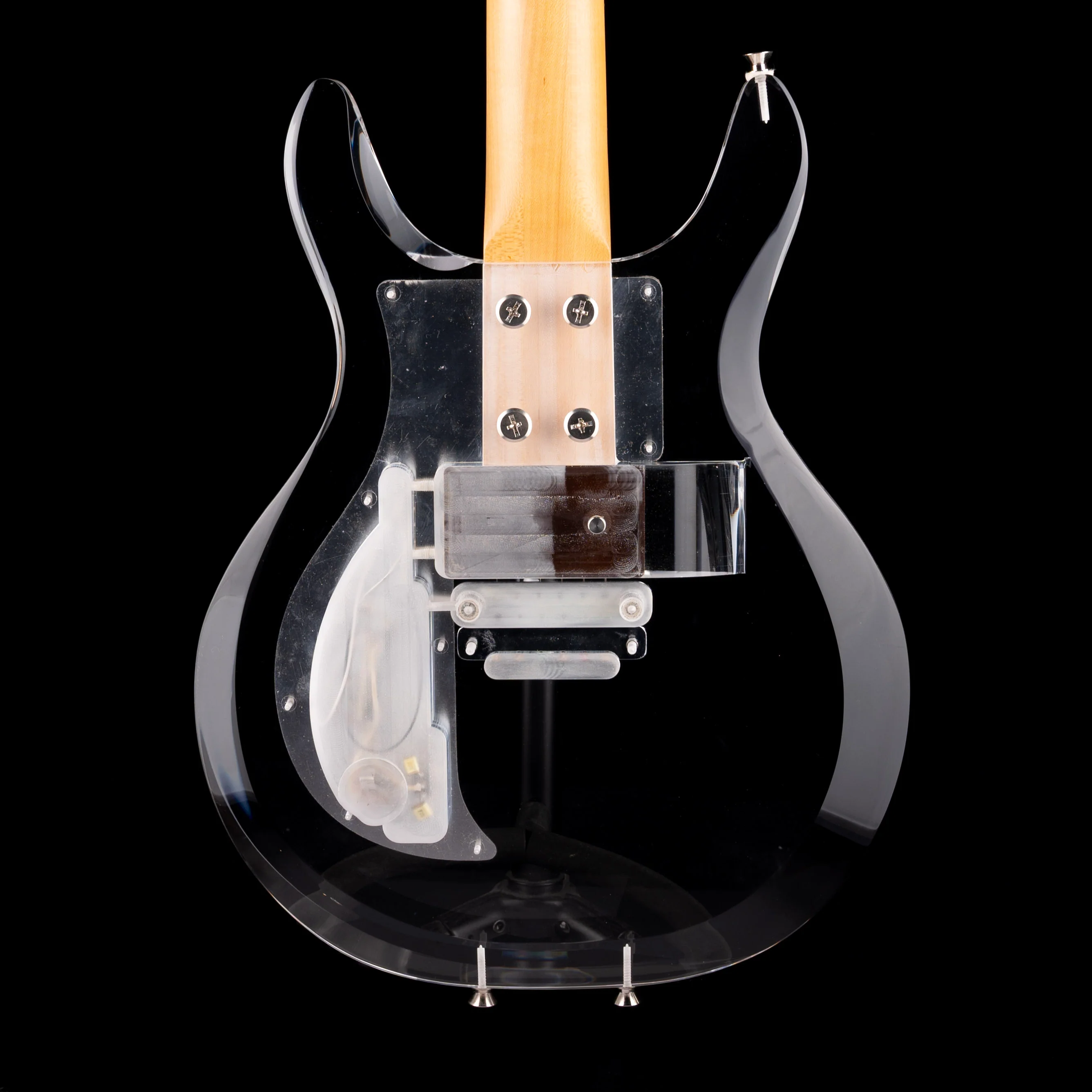 Pre Owned 2008 Ampeg Made In Japan ADA6 Dan Armstrong Lucite Reissue With OHSC - Image 11