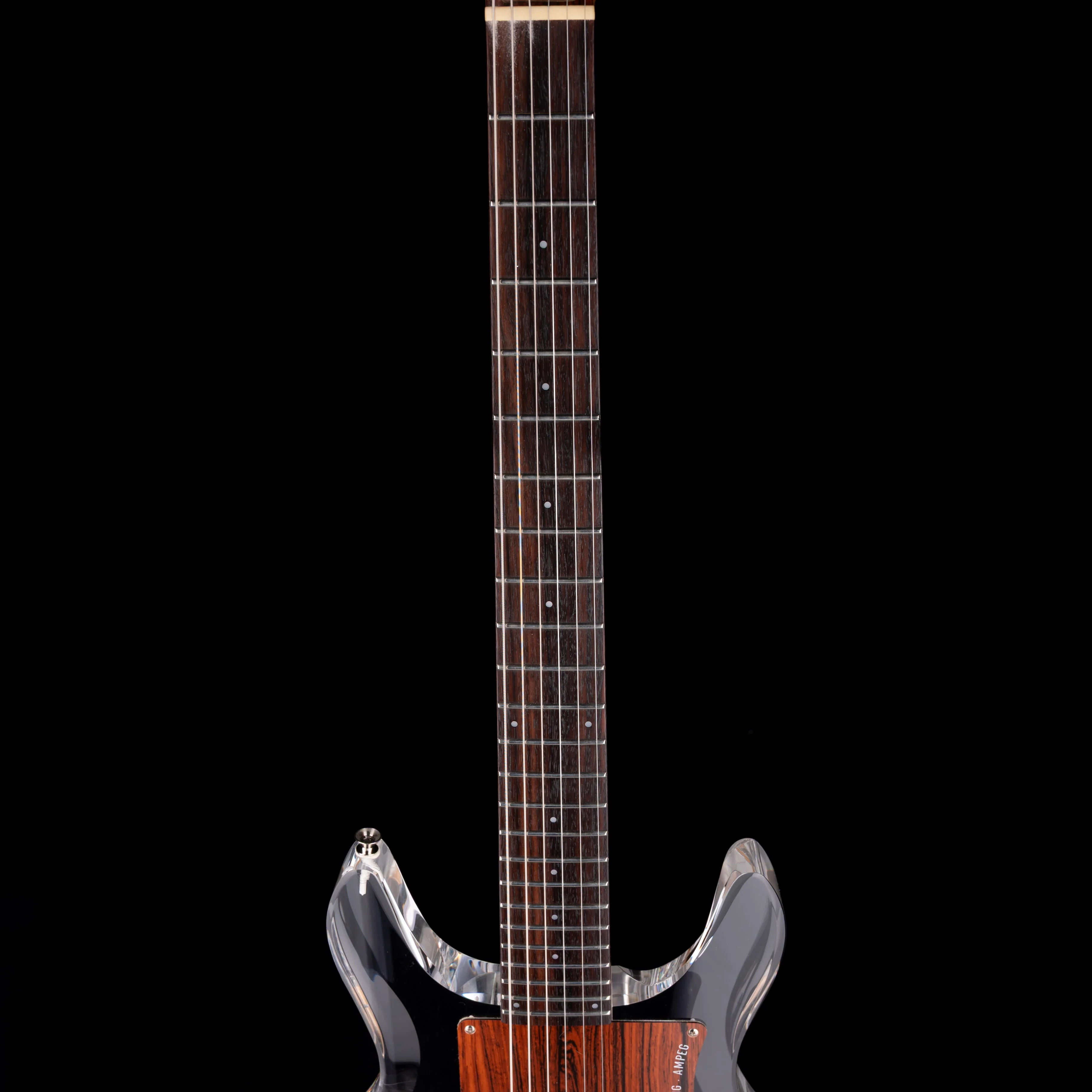 Pre Owned 2008 Ampeg Made In Japan ADA6 Dan Armstrong Lucite Reissue With OHSC - Image 9